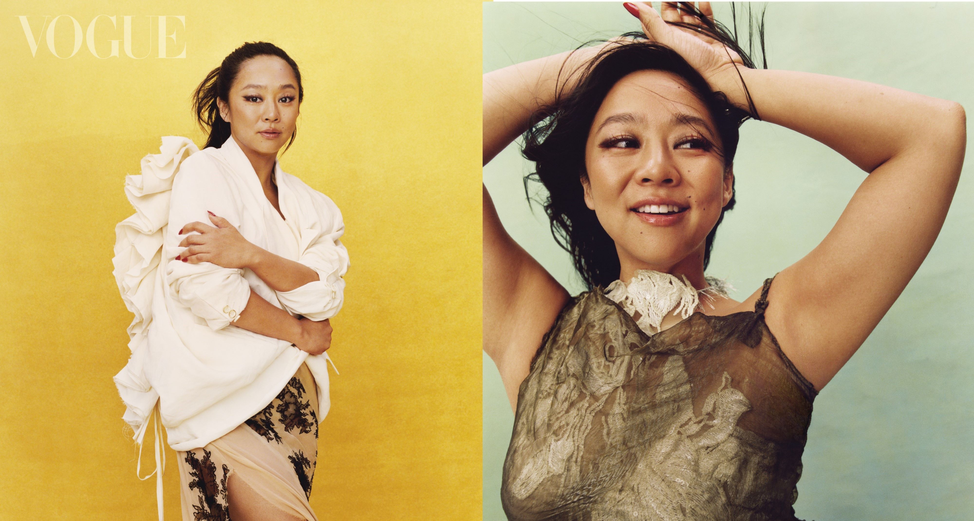 許瑋倫為時尚雜誌VOGUE TAIWAN拍攝封面。(圖/VOGUE提供)