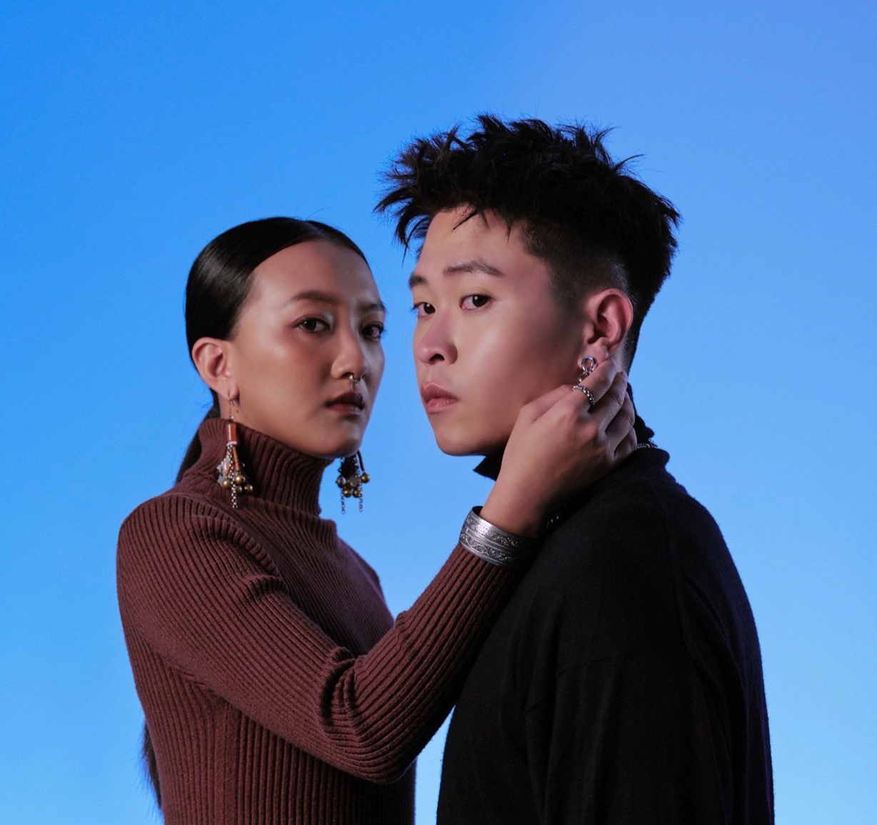 LINION（右）和Kivi首次合作。（圖／嘿黑豹工作室提供）