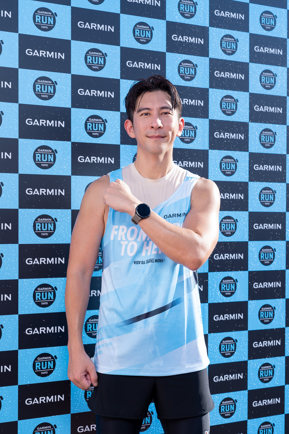 修杰楷參加Garmin Run臺北站。（圖／Garmin提供）