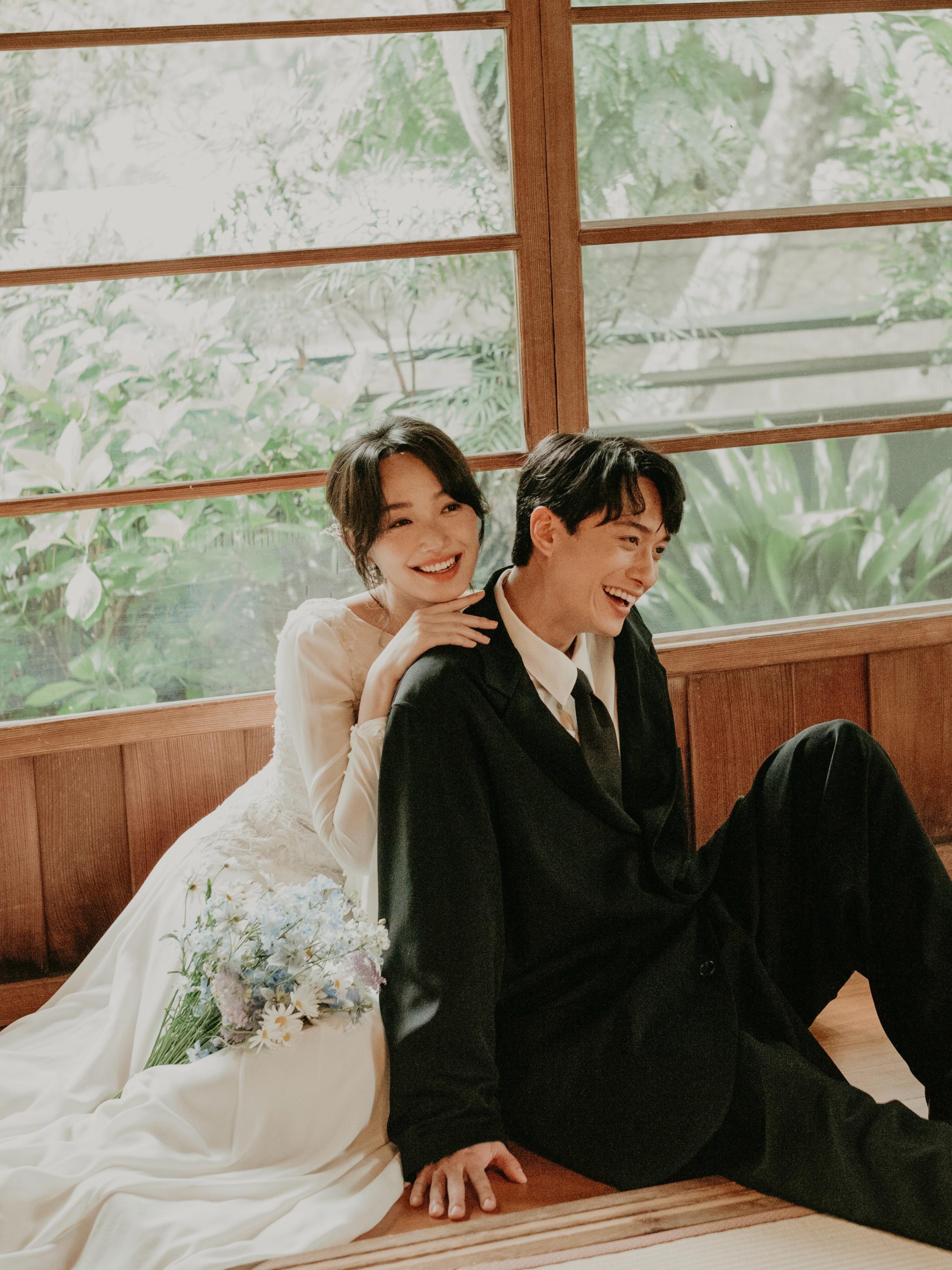 劉俊謙、蔡思韵於日本低調完婚。（圖／MOM production limited 提供）
