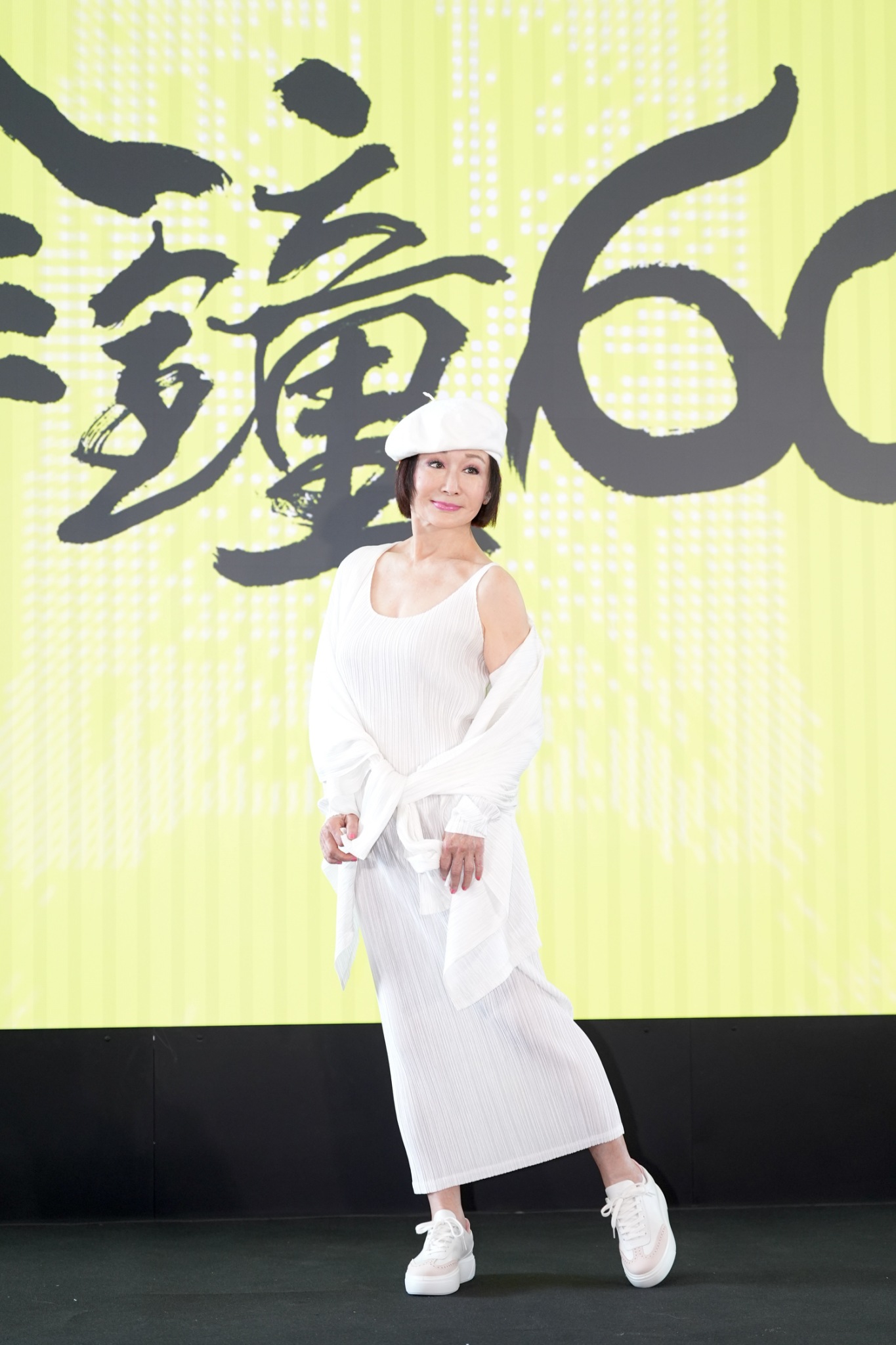 潘迎紫宣布將擔任第60屆金鐘獎典禮的頒獎嘉賓。（圖／記者陳明中攝）