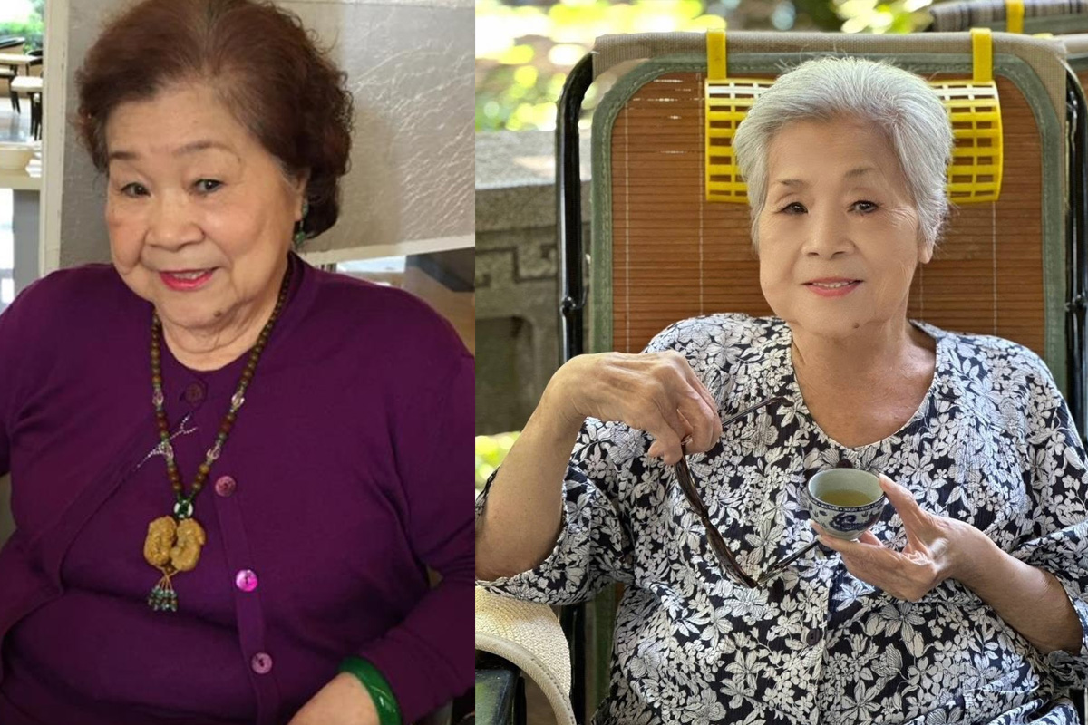 92歲素珠阿姨罕曝現況。(圖/翻攝自FB)