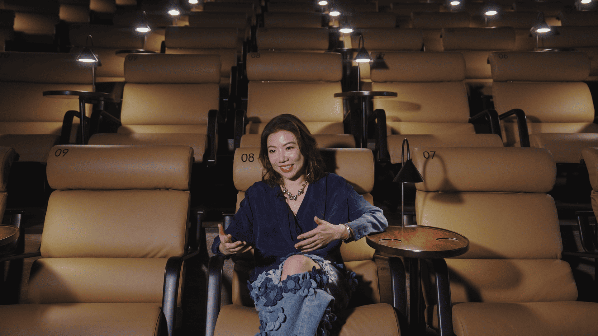 秀泰大巨蛋影城設計師Judy Wei(圖/陳則凱攝)