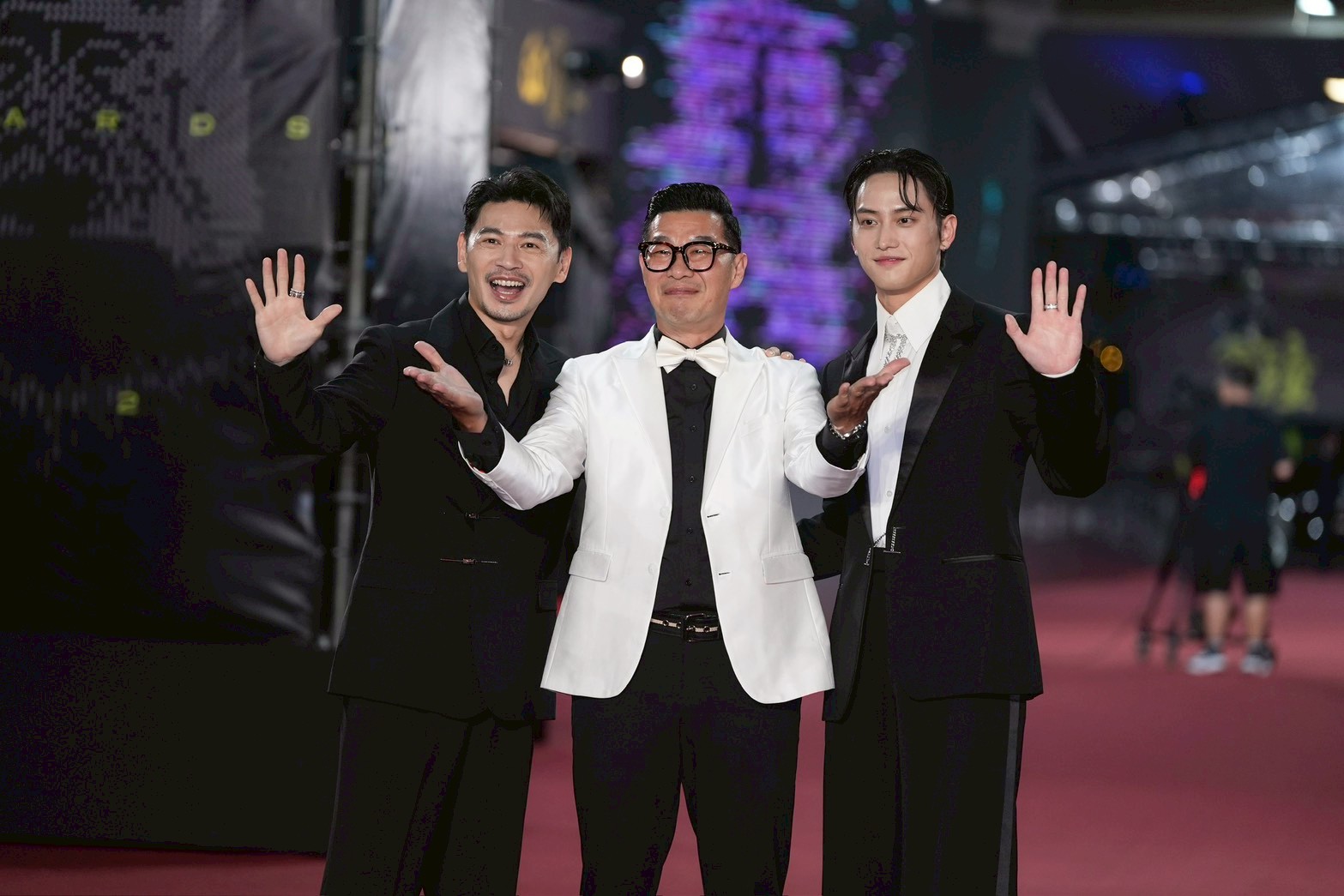 阿Ken（左起）、馬力歐、范少勳。（圖／記者陳明中攝）