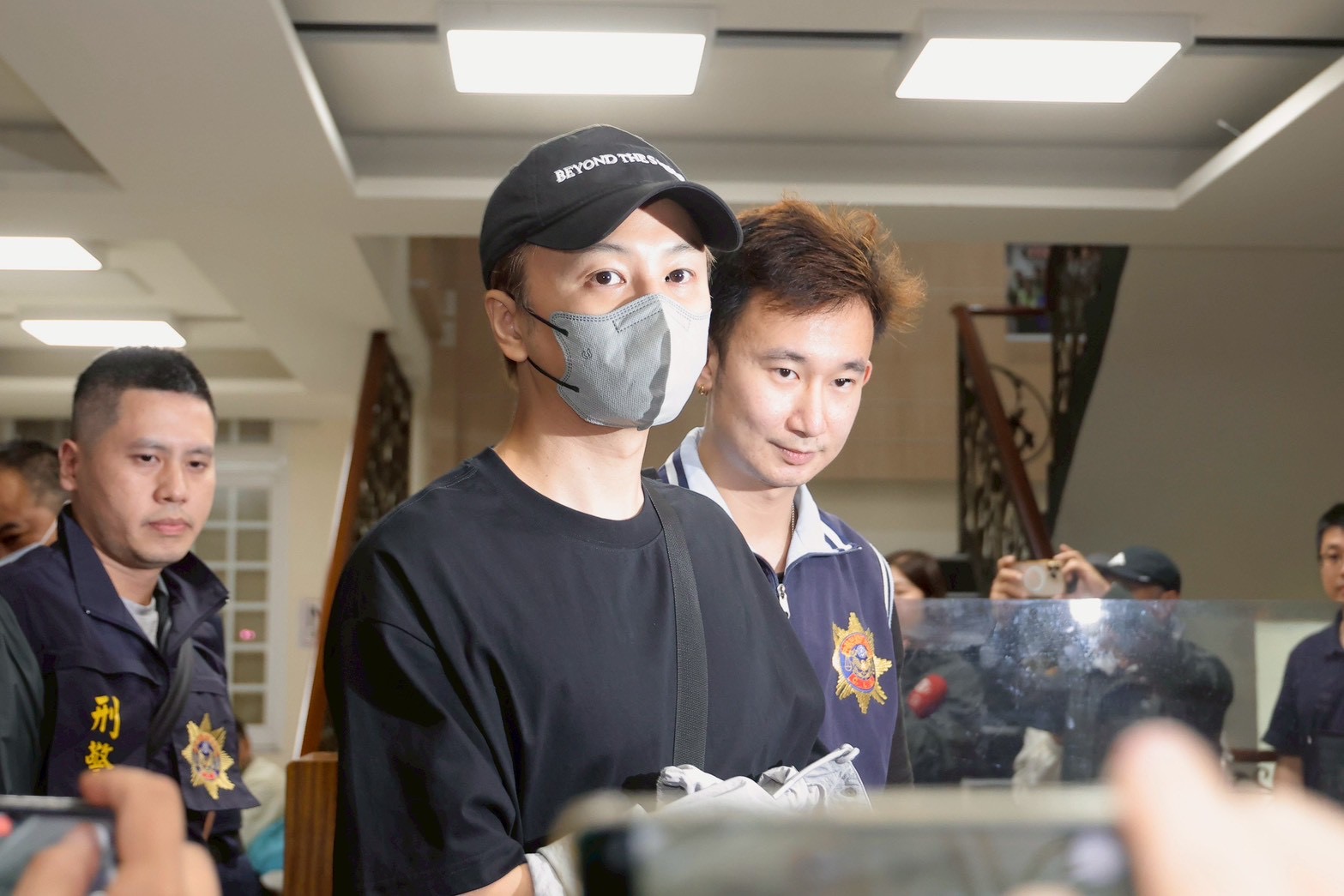 張書偉因涉閃兵遭到逮補。(圖/記者王人傑攝)
