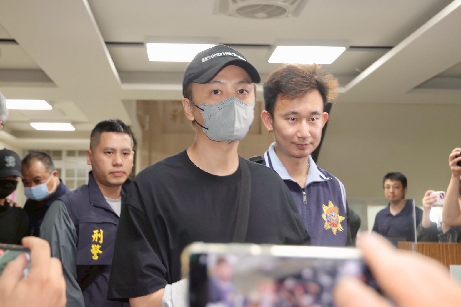 張書偉因涉閃兵遭到逮補。(圖/記者王人傑攝)