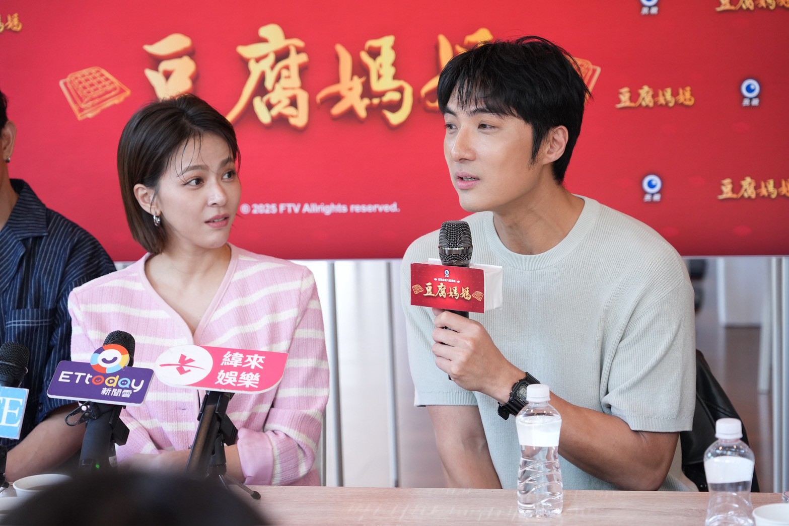 王瞳、李運慶在新戲中有許多對手戲。（圖／記者許方正攝）