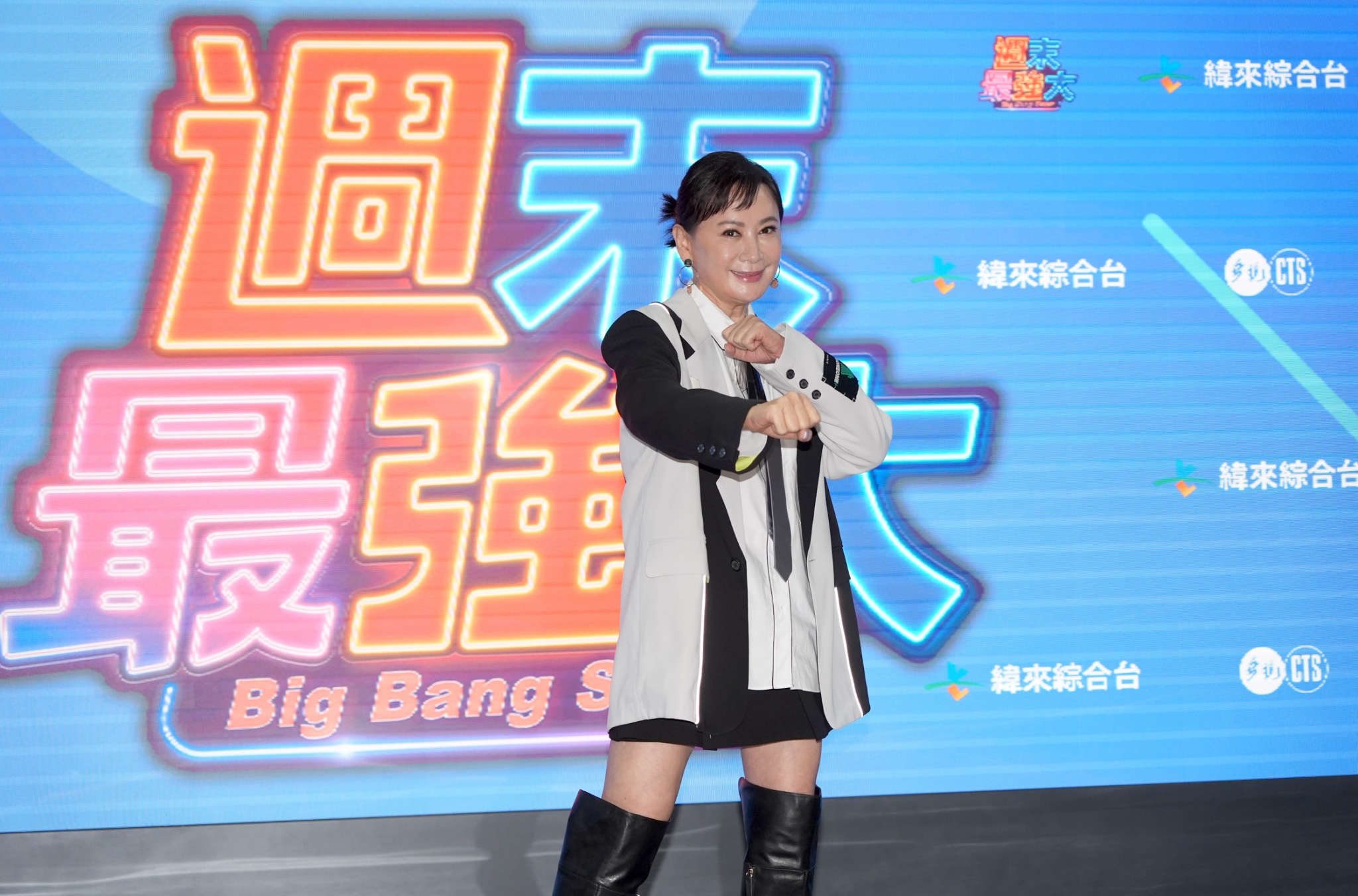 陳亞蘭能演又能主持。 （圖／記者陳明中攝）