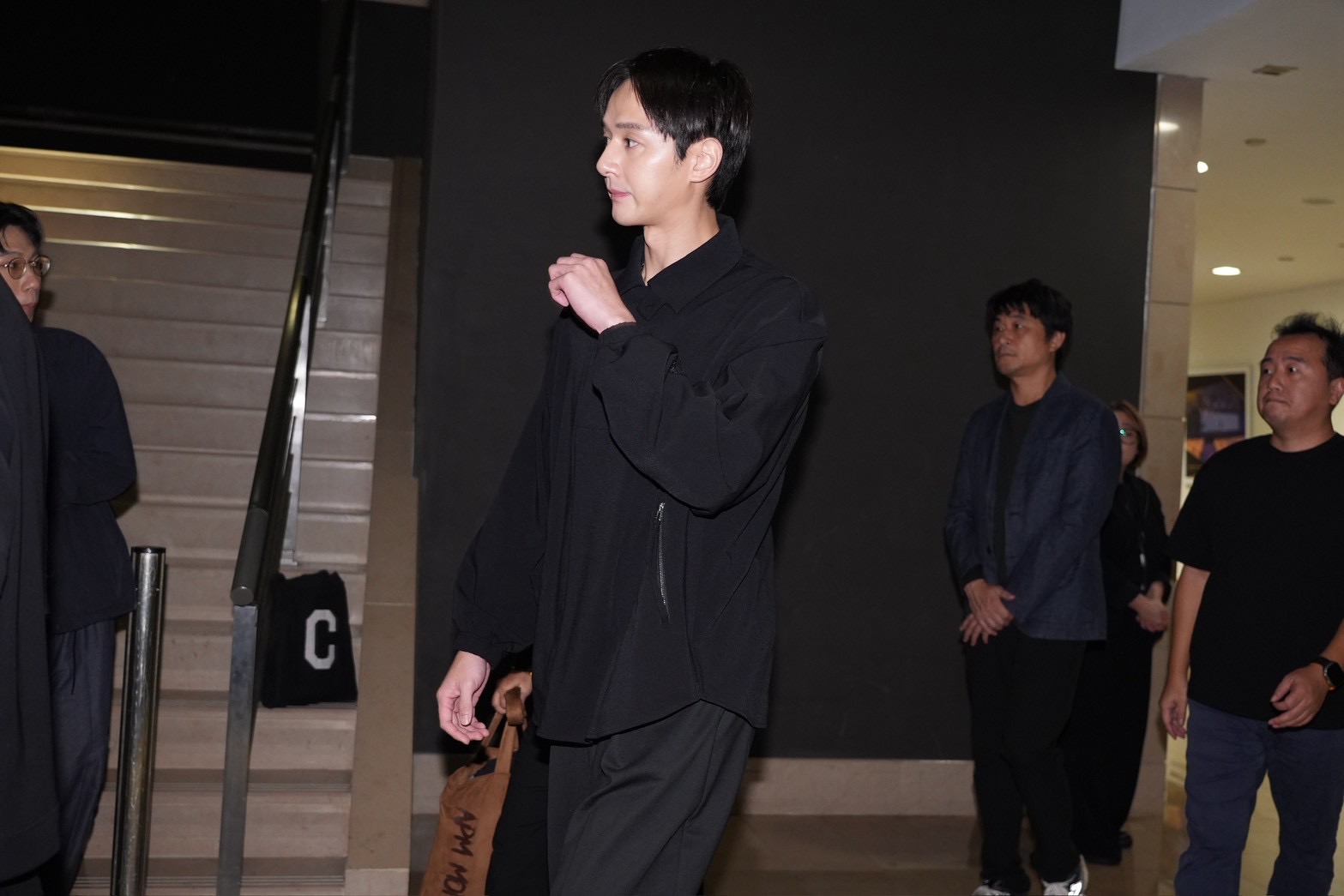 張軒睿是楊祐寧的同門師弟。(圖/記者許方正攝)