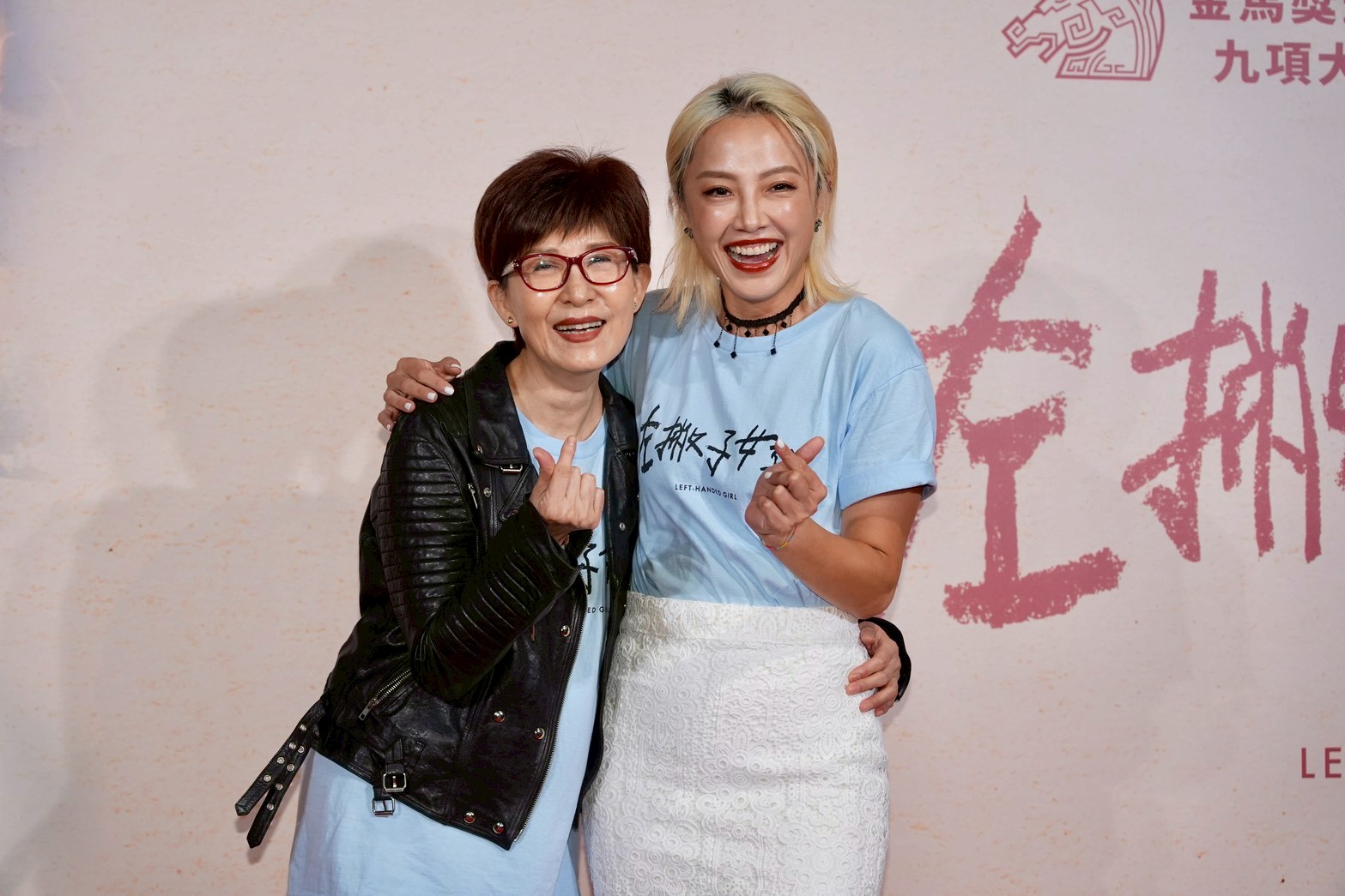 趙心妍(左)、張允曦母女檔。(圖/記者陳明中攝)