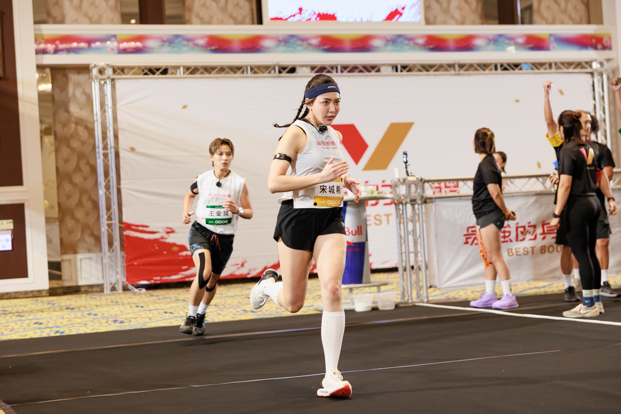 女星宋城希二度參戰，上次混雙勇奪第三名，這回轉戰女單，誓言再創佳績。（圖／好看娛樂提供）