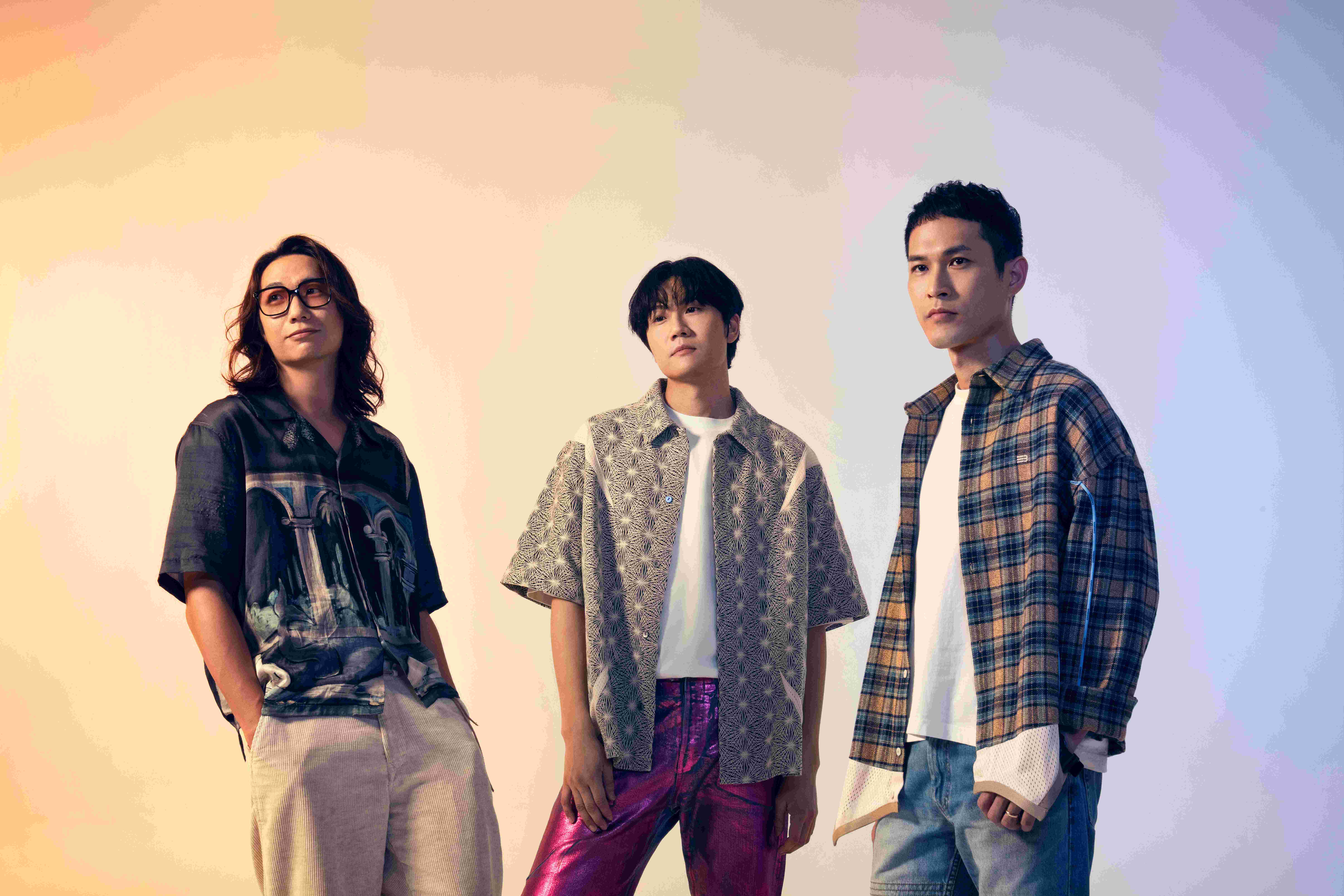 01-宇宙人參與《滾石撞樂隊2》計畫,改編梁靜茹〈彩虹〉 。(圖/滾石唱片提供)