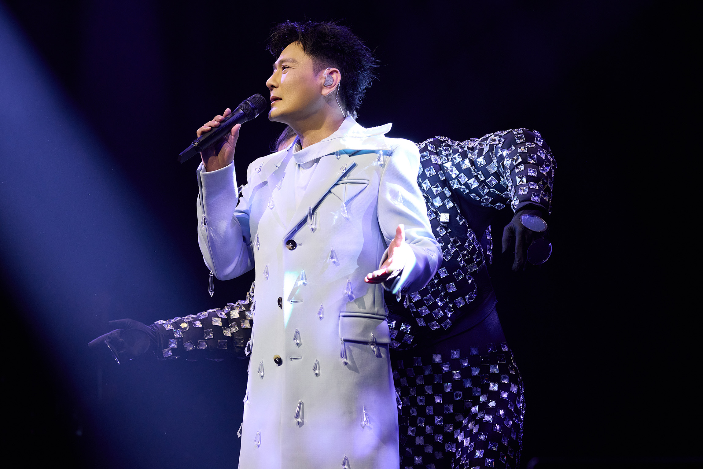 紐約站最大驚喜，出現在加班曲〈直覺〉時粉絲大破音。（圖／潮水音樂提供）