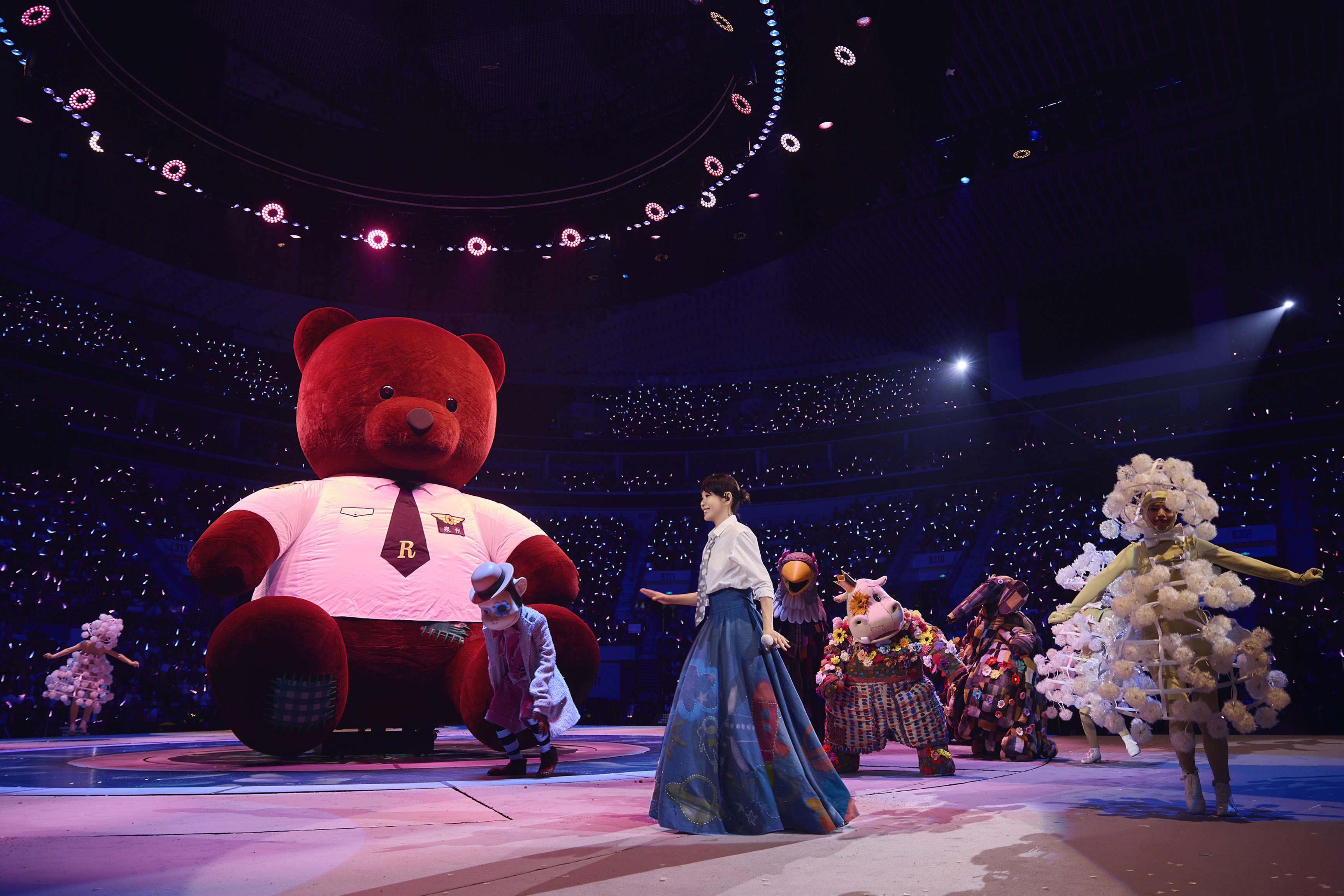 劉若英「飛行日」演唱會第85場，攜12位全新飛行夥伴返場泉州。（圖／相信音樂提供）