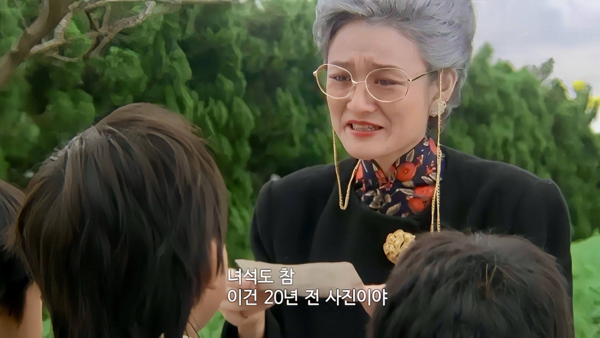 譚艾珍在《好小子》中演出顏正國奶奶，兩人結緣至今。（圖／翻攝自譚艾珍臉書）