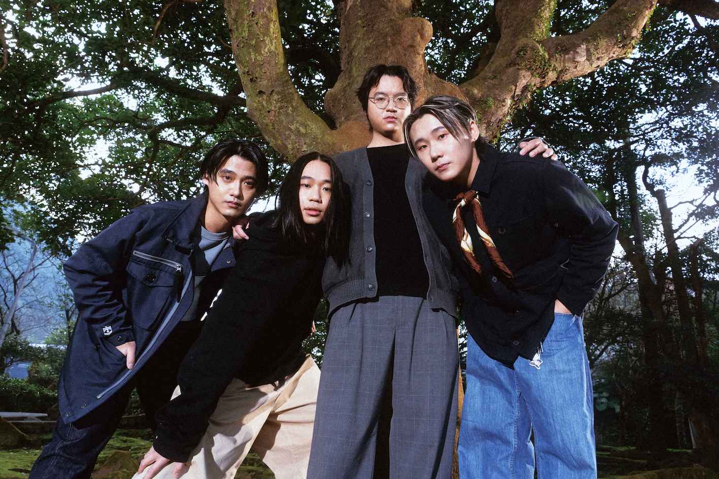 溫室雜草參與《滾石撞樂隊2》計畫,改編李宗盛〈我是真的愛你〉 。(圖/滾石提供)