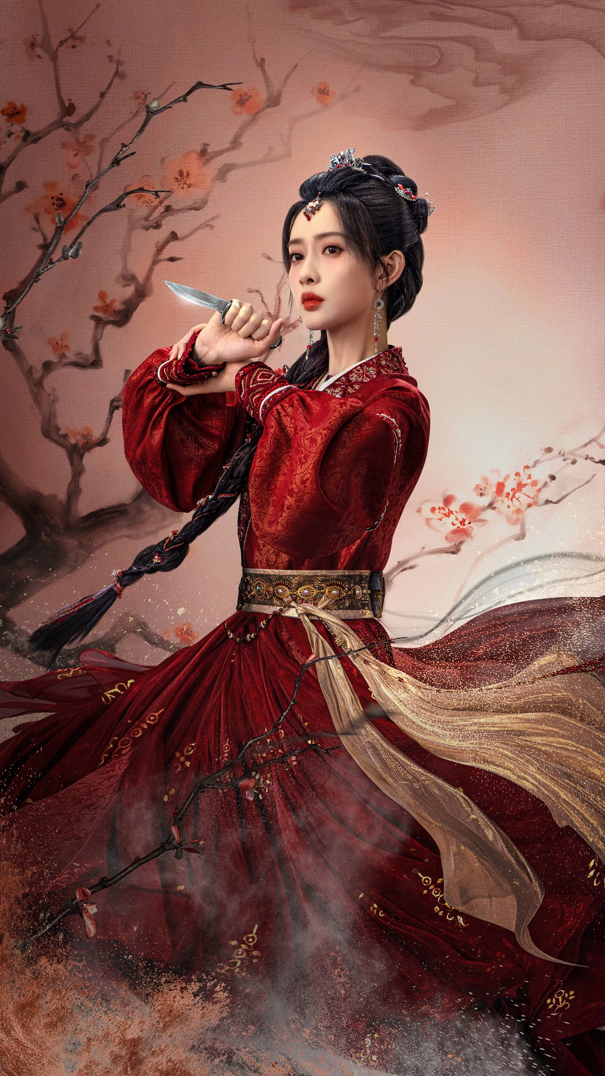 《桃花映江山》孟子義演活復仇公主大獲好評。（圖／愛爾達電視 提供）