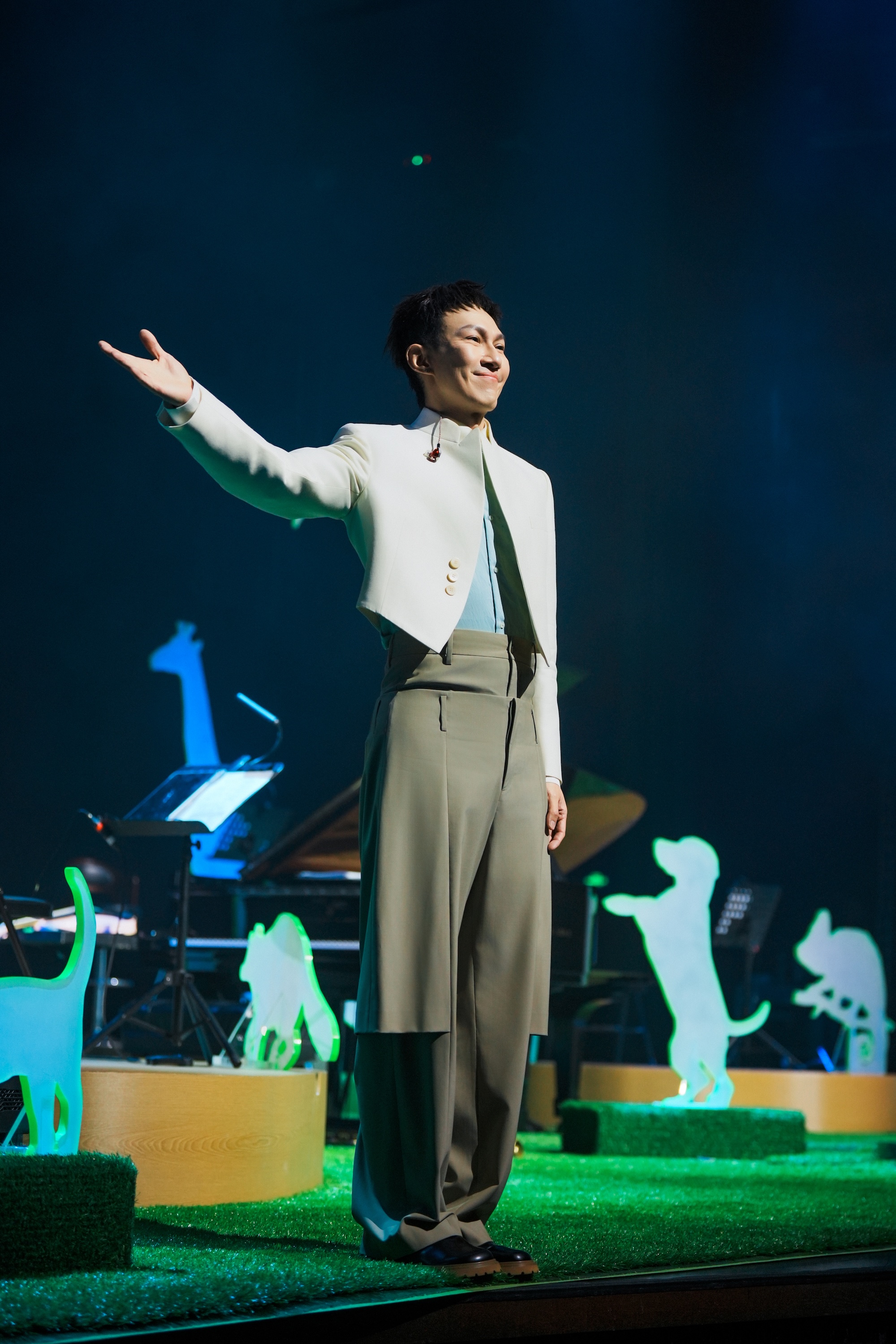 龔鈺祺(阿龔)音樂會「月光動物園」首站於上週末開演。(圖/緒風有限公司提供)