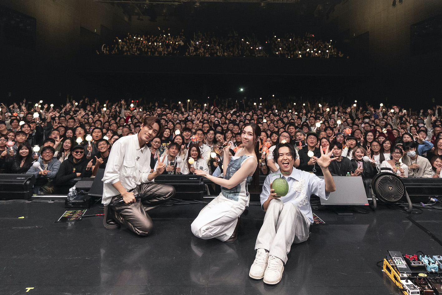 告五人黑夜狂奔進擊日本關東關西開唱。（圖／相信音樂提供）