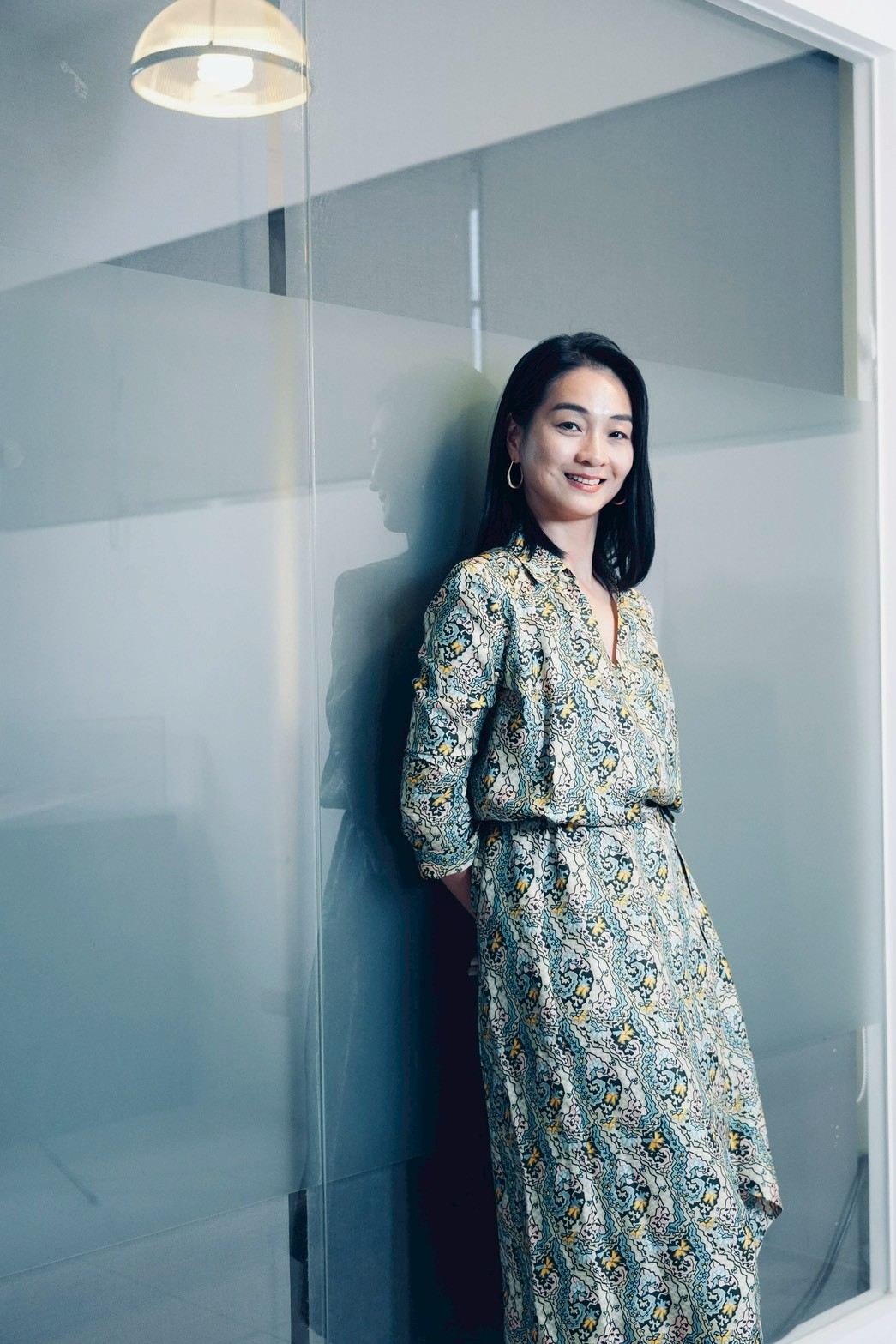 陳雪甄以《人生海海》入圍金馬獎最佳女配角獎。(圖/記者許方正攝)