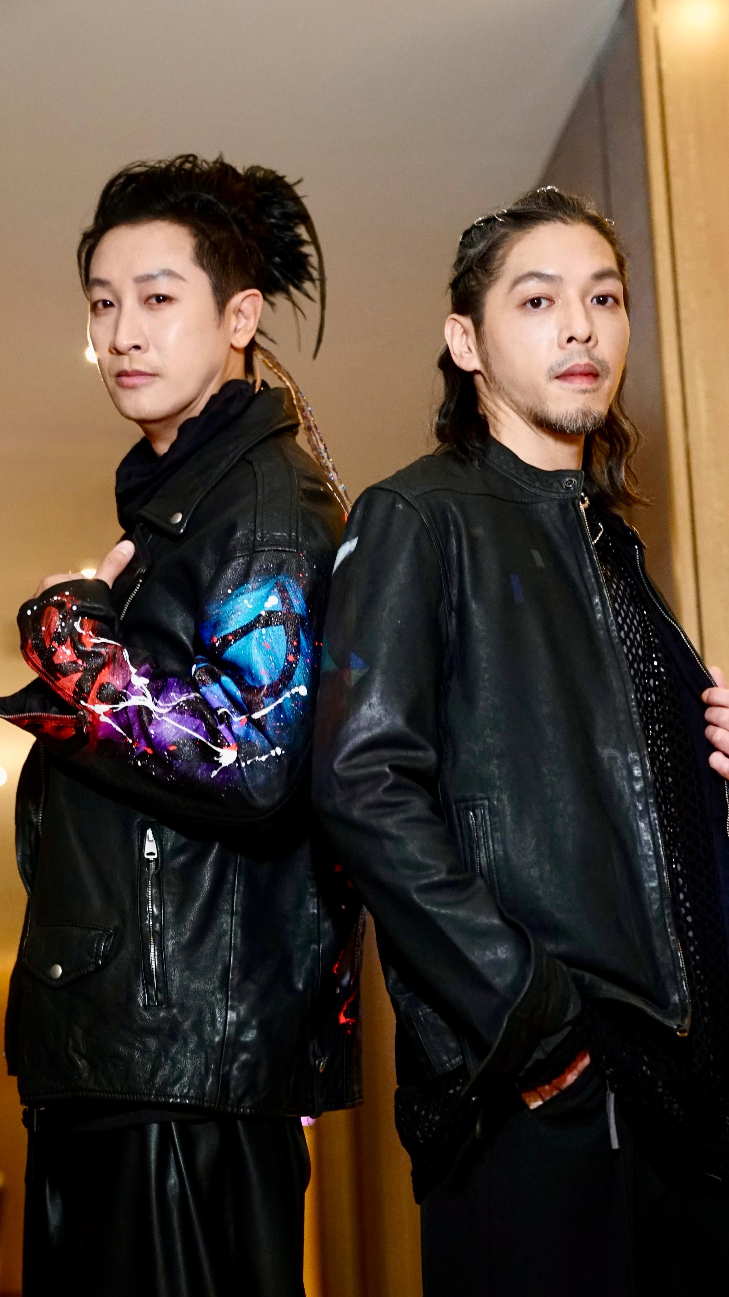 浪花兄弟Darren邱凱偉、楊常青在武漢春浪20周年音樂節合體登場。（圖／杰威爾音樂提供）