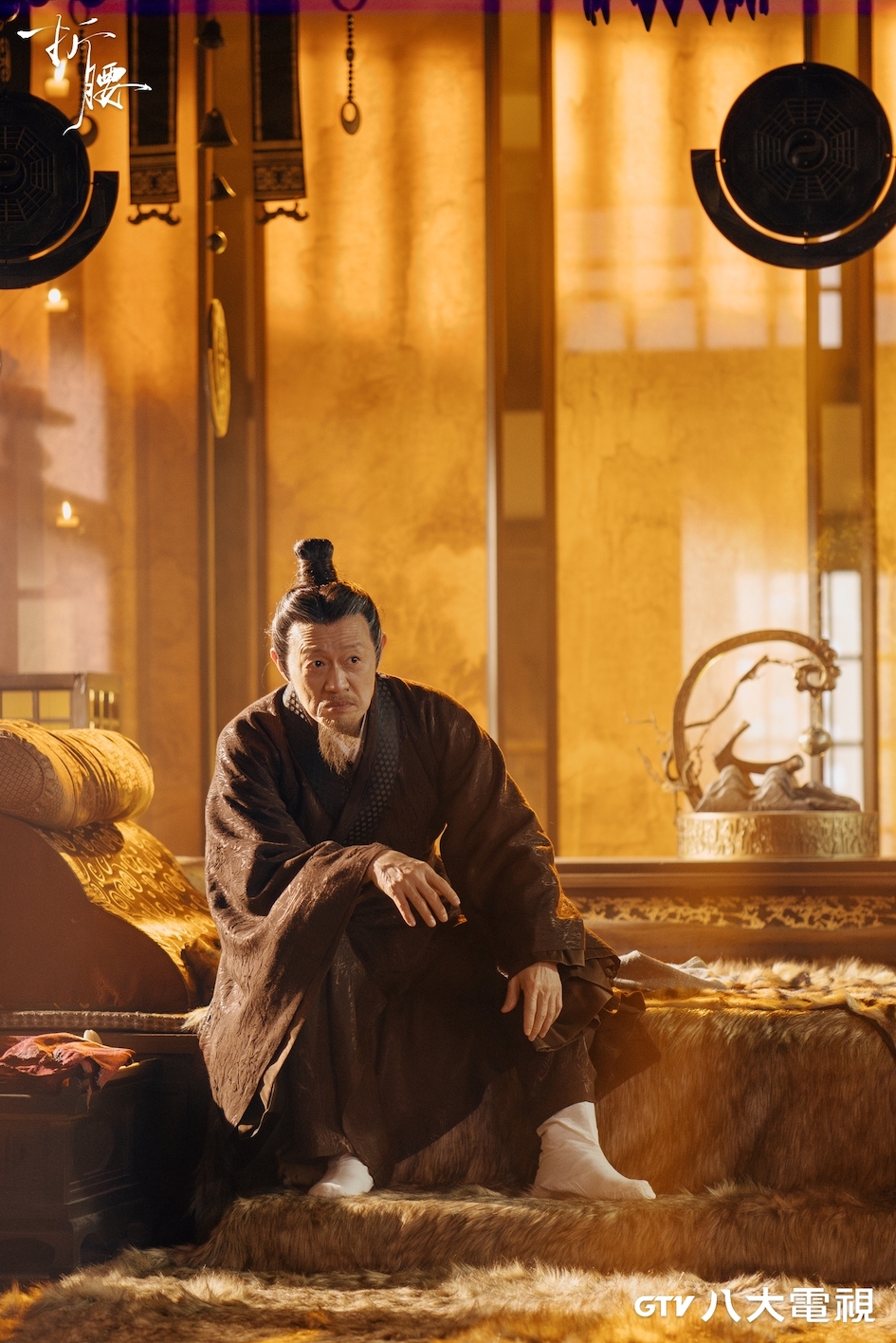 金士傑戲份不多,卻是全劇關鍵角色之一。(圖/八大提供)