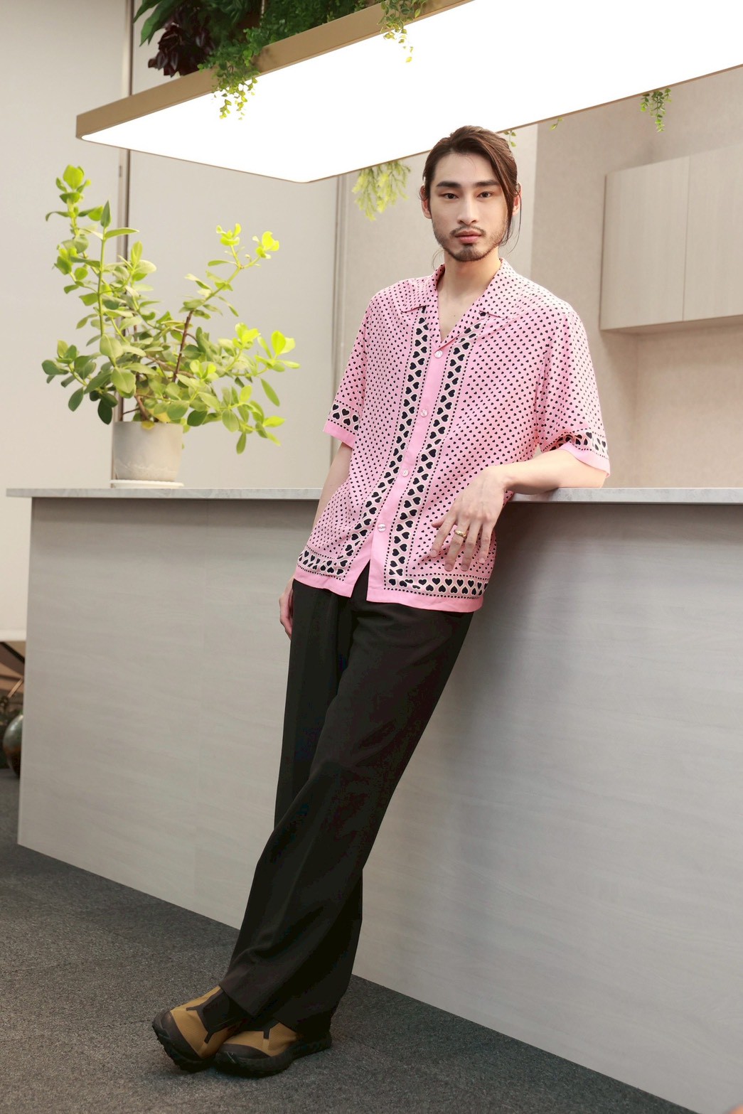 章廣辰澄清和9m88戀情，自己目前正在努力追回前女友中。（圖／記者王人傑攝）