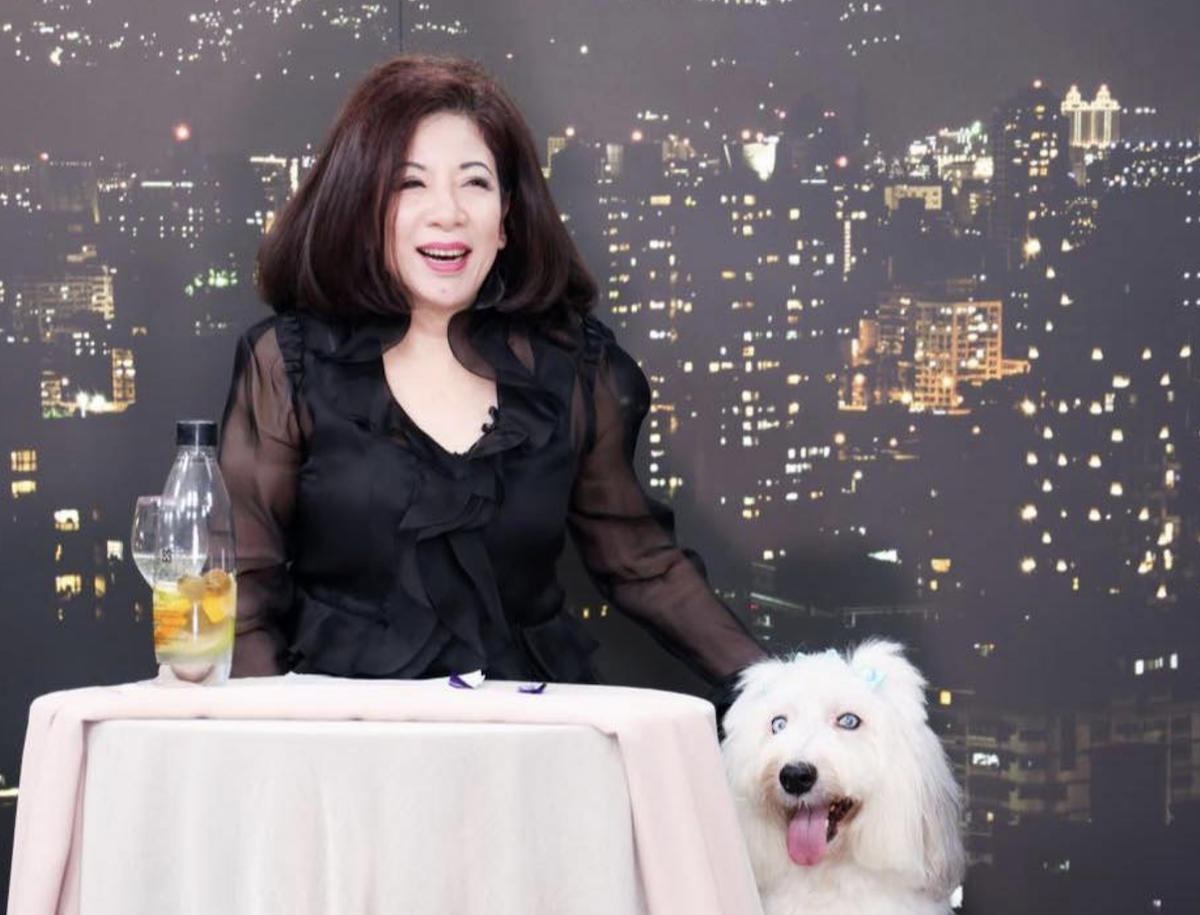 陳文茜長期與癌症奮鬥。（圖／陳文茜FB）