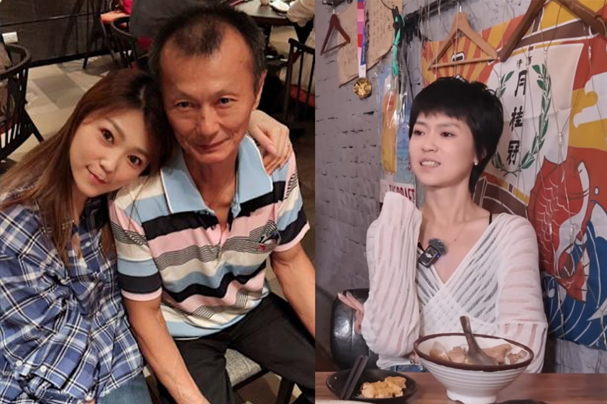 曹雅雯悲痛淚別癌父!暴瘦現身談爸爸。(圖/翻攝YouTube)