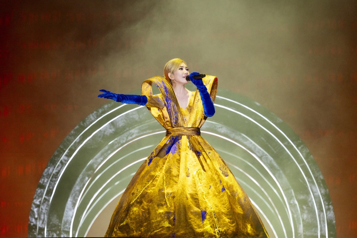 梁靜茹全新世界巡迴演唱會「Bset,茹果我不唱情歌」15日起在上海虹口足球場起跑。(圖/超級圓頂提供)