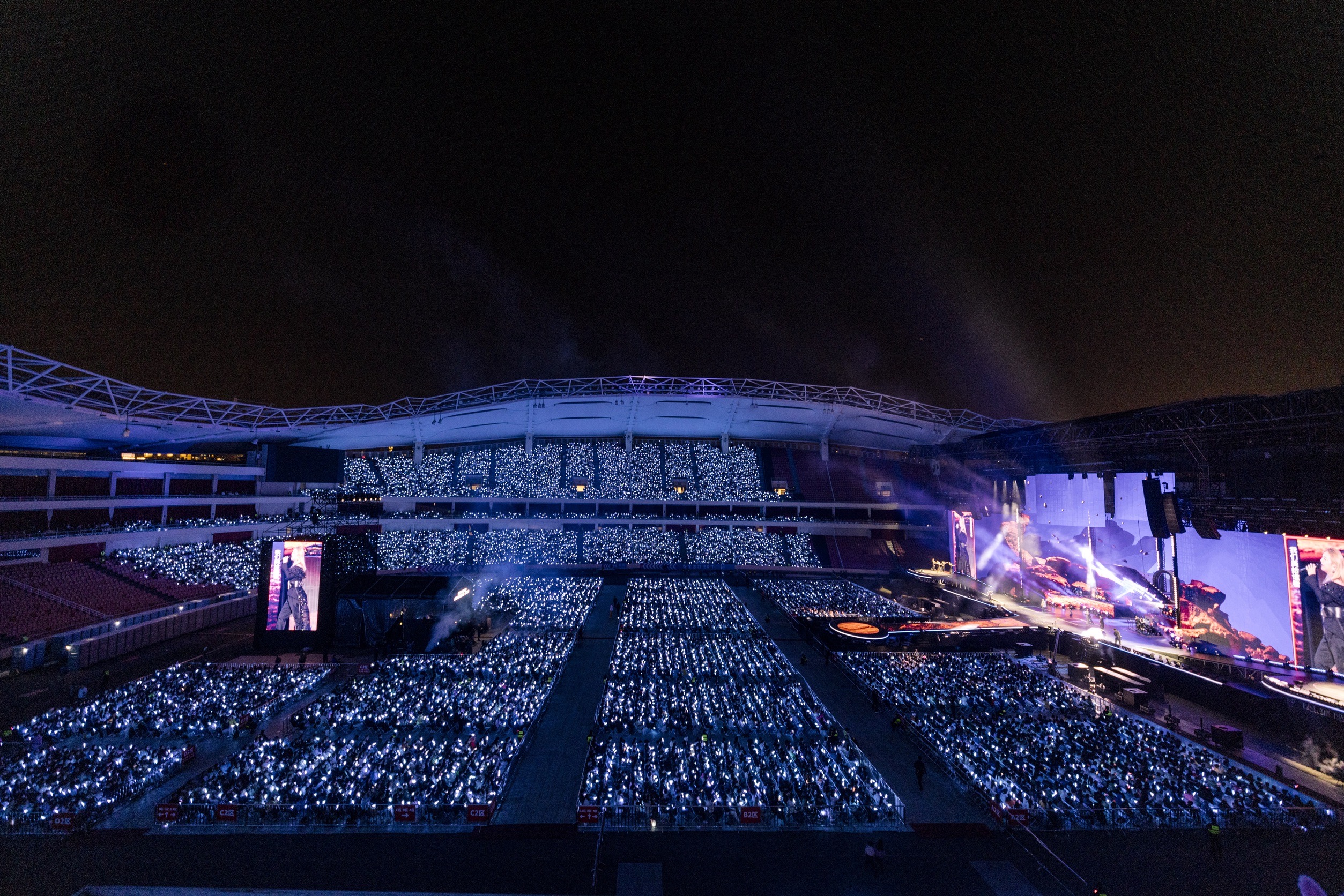 梁靜茹近3小時演出共唱了35首歌。(圖/超級圓頂提供)