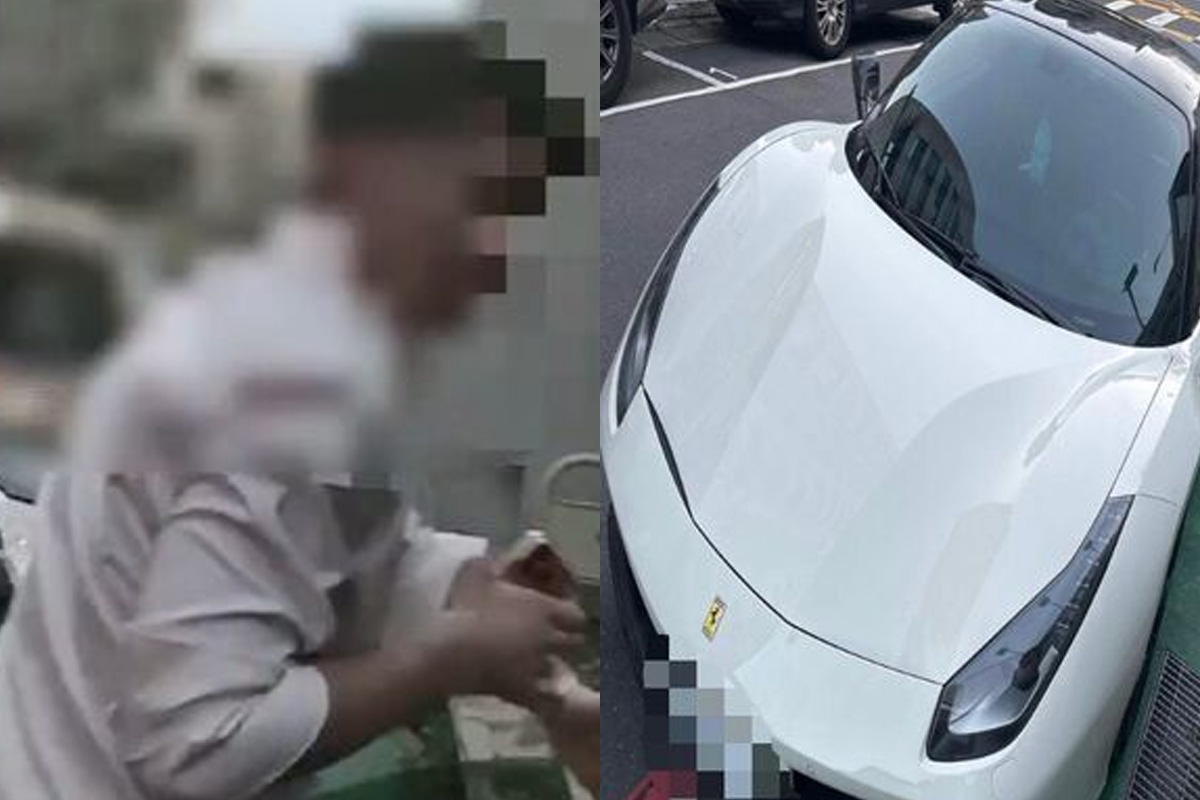 台大男神孫炫東夜店狂歡酒駕。（圖／翻攝畫面）