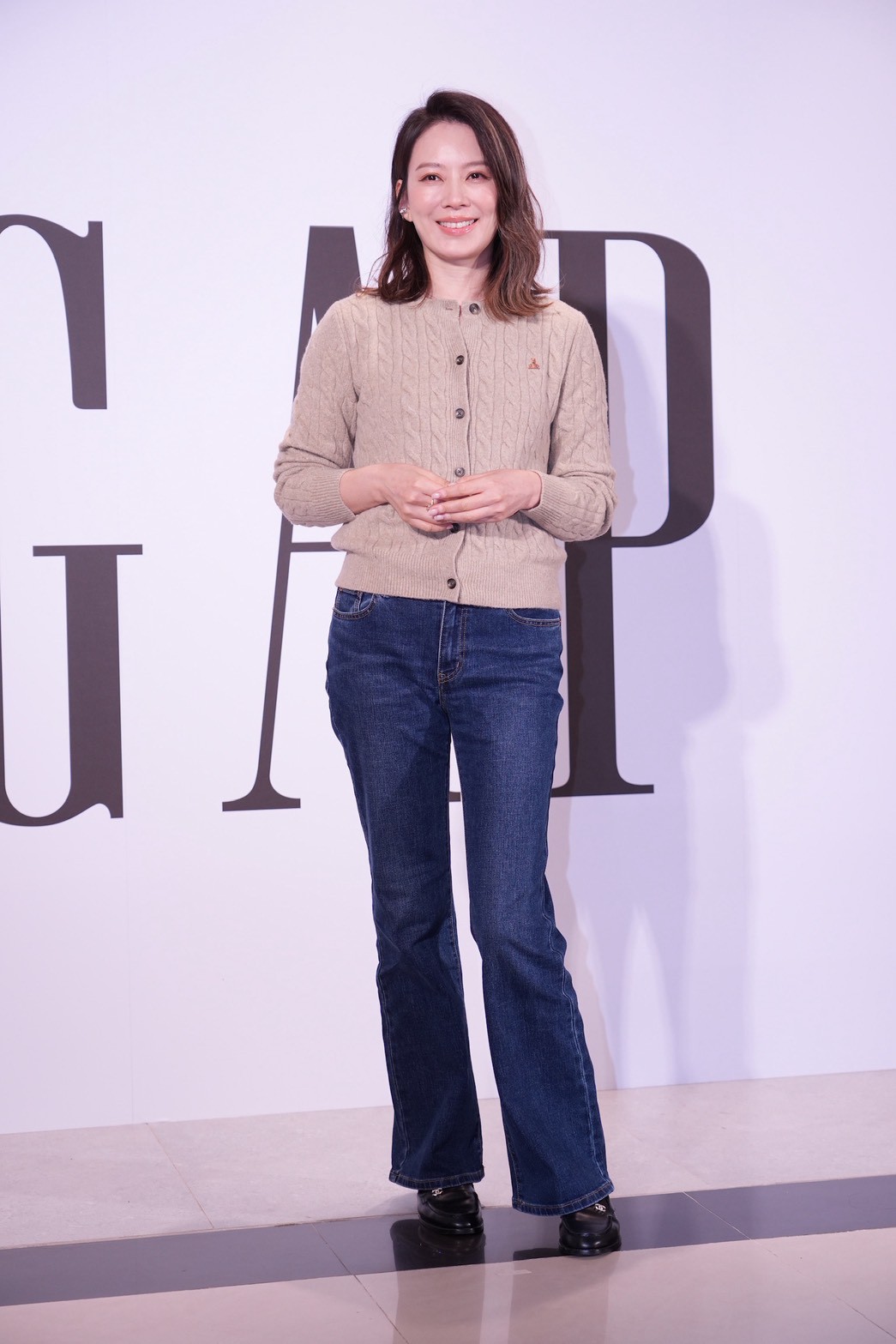 Melody很尊重女兒的想法。(圖/記者許方正攝)