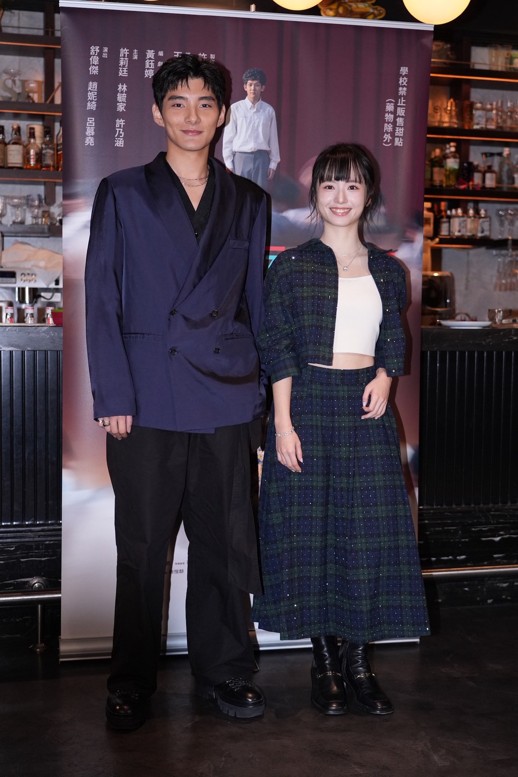 呂慕堯（左）、趙妮綺都是新生代演員。（圖／記者許方正攝）