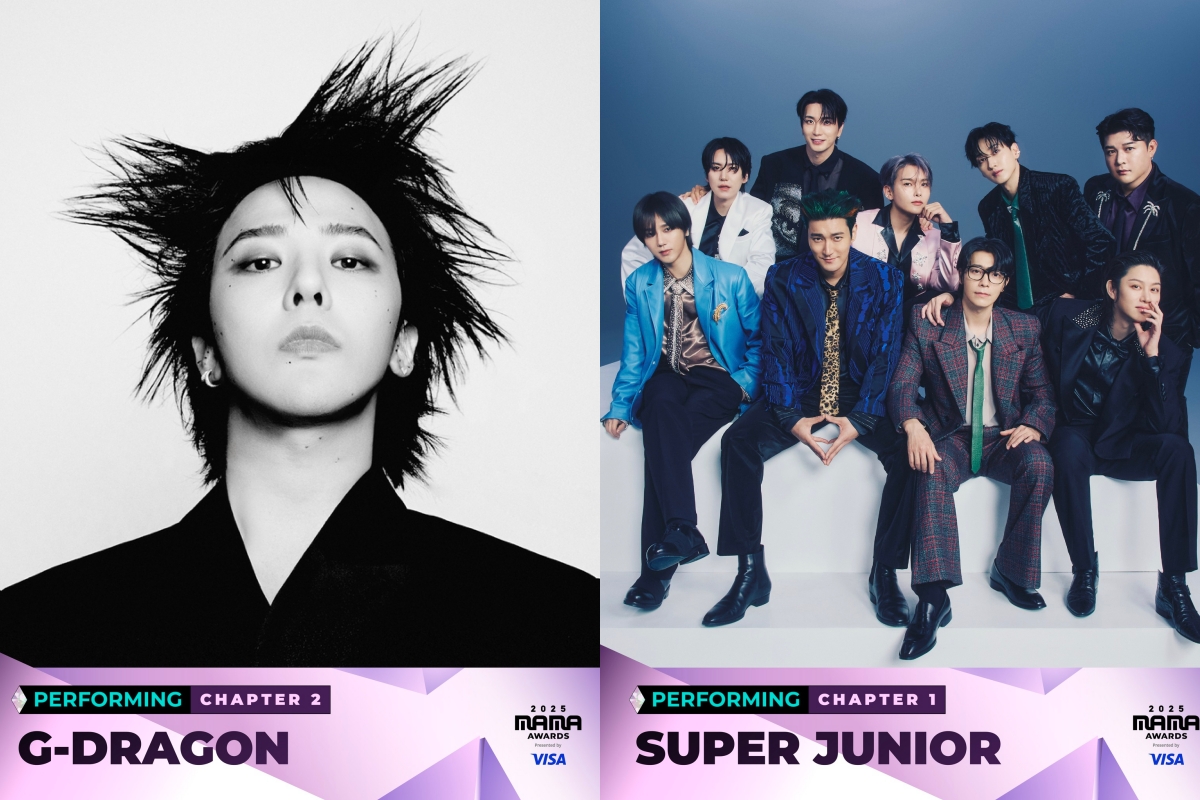 才剛來台演出的G-DRAGON、SUPER JUNIOR也將登上MAMA舞台。（圖／MyVideo提供）