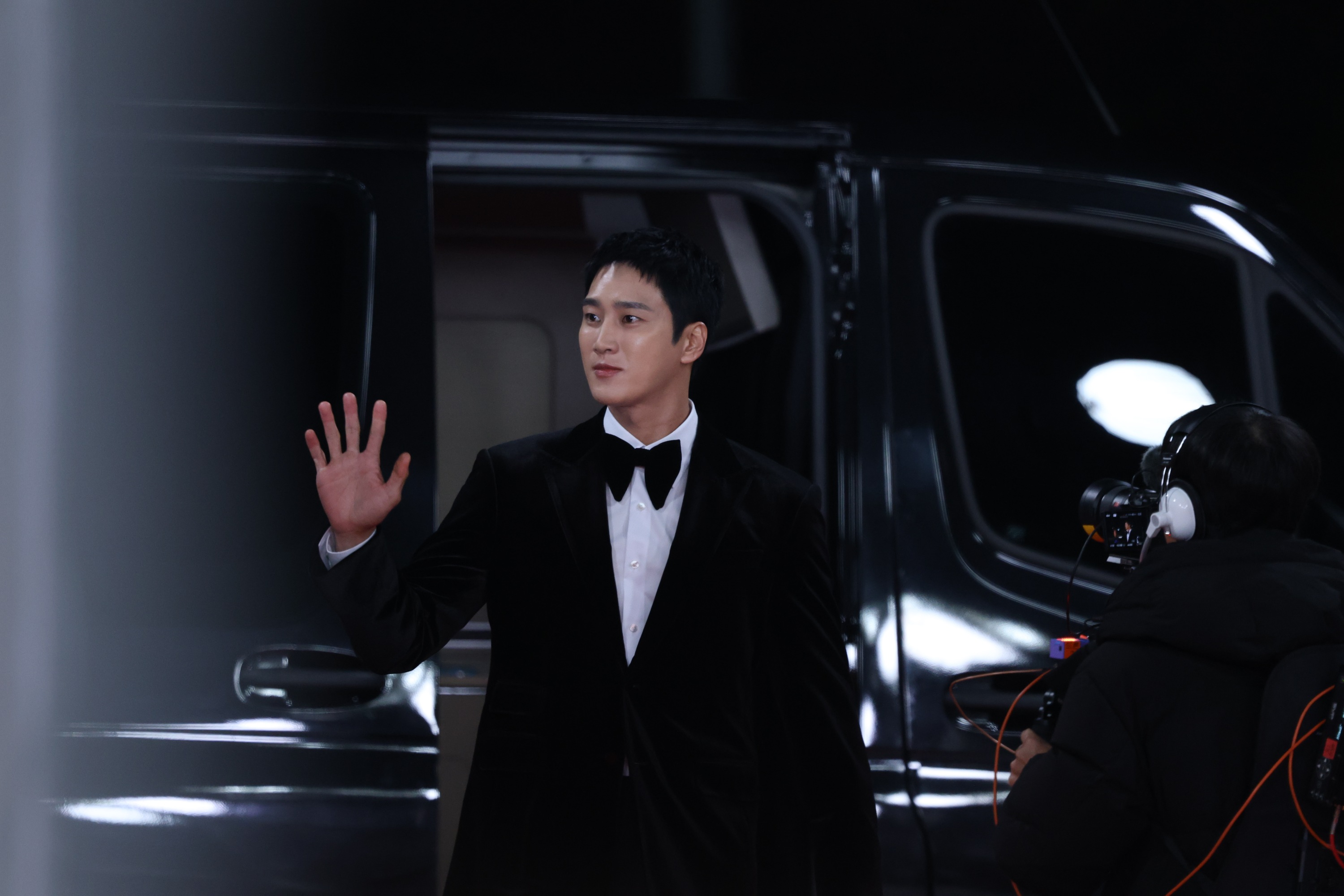 安普賢獲得青龍獎男子新人獎肯定。（圖／翻攝自KBS）