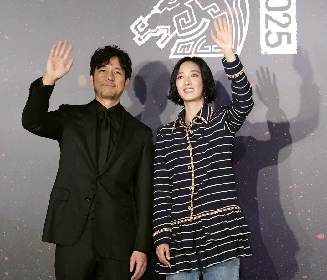 日本影帝西島秀俊現身台北　與金馬影后桂綸鎂互誇