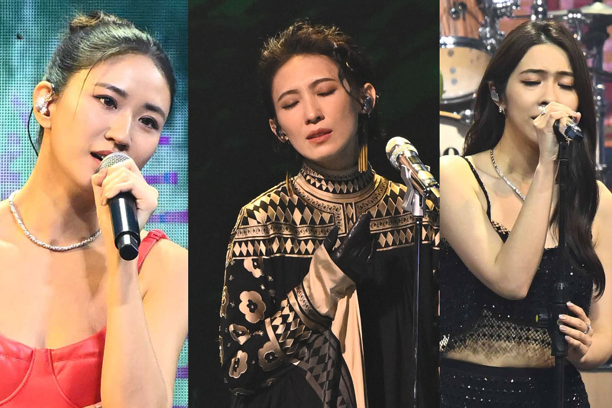 戴佩妮、告五人、9m88登場飆歌。(圖/金馬執委會提供)