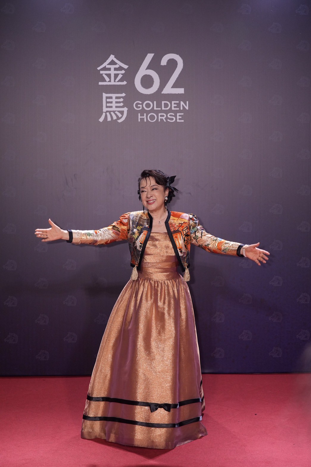 翁倩玉很有舞台效果。(圖/記者陳明中攝)