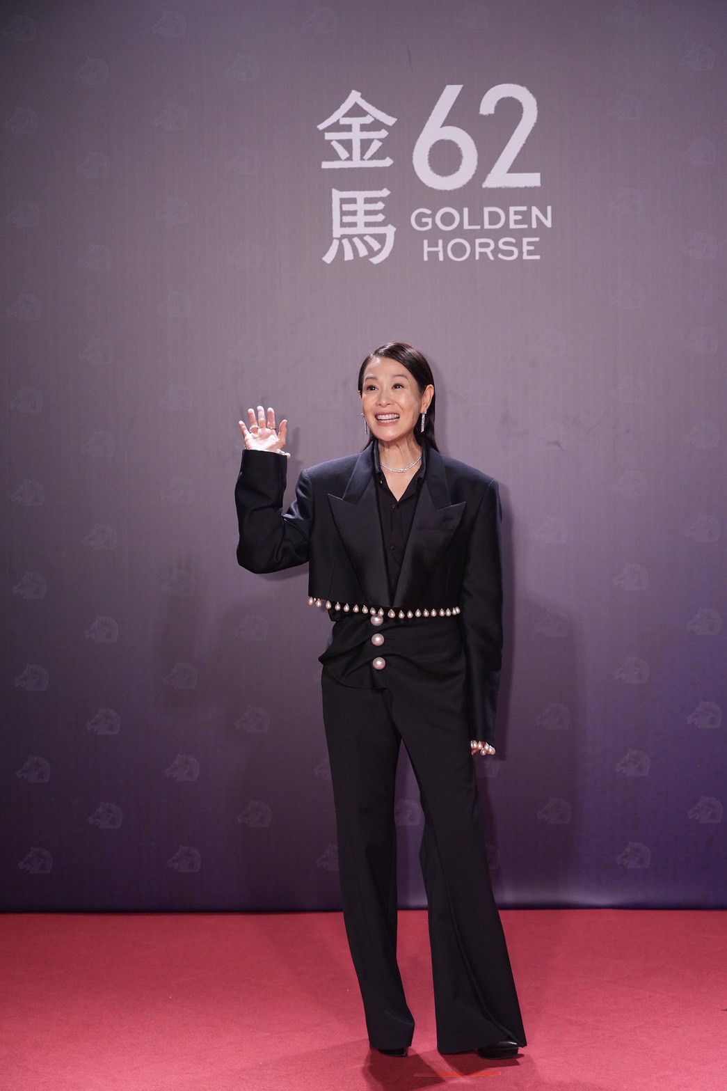 劉若英穿褲裝,又帥又美。(圖/記者陳明中攝)