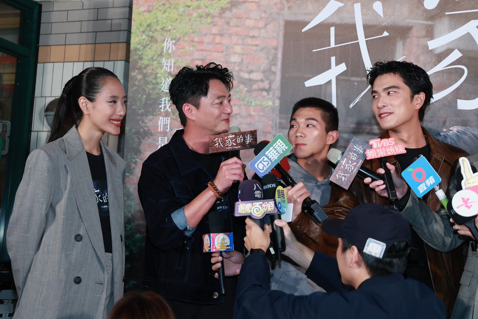 藍葦華表示曾敬驊趴在他身上哭的時候，他也忍不住想哭。（圖／陳明中攝）