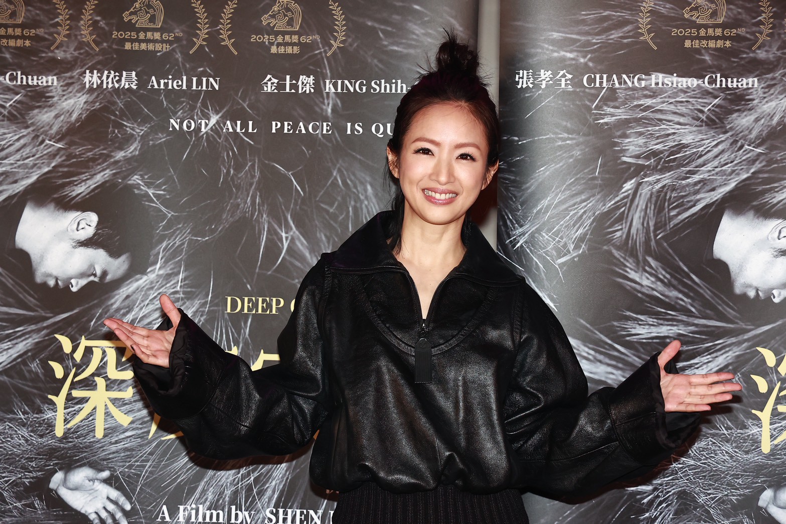 林依晨角逐金馬影后失利依舊樂觀。（圖／王人傑攝）