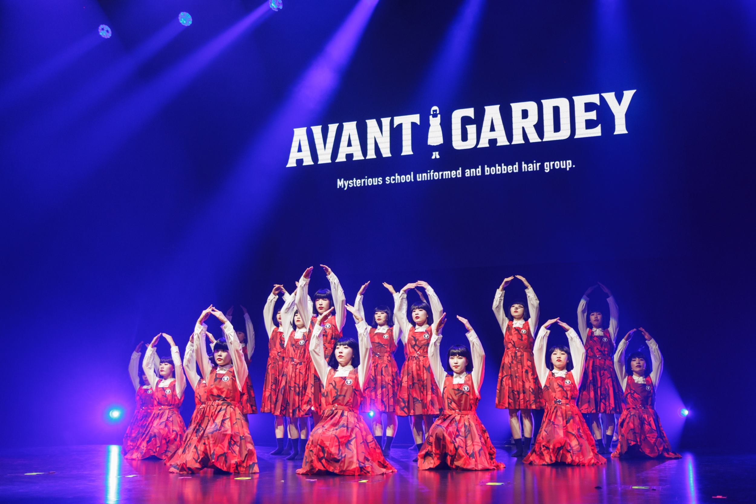 avantgardey一連4天在台北演出,吸引大批粉絲支持。(圖/Bin Live Entertainment提供)