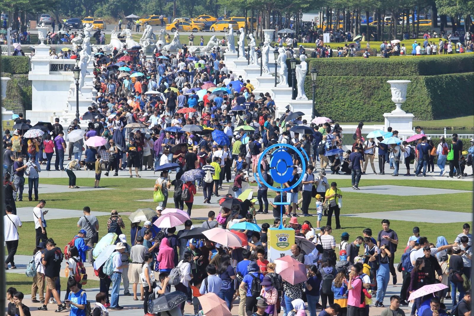 Pokémon GO Safari Zone in Tainan 2018 活動歷史照片。（圖／臺南市政府提供）