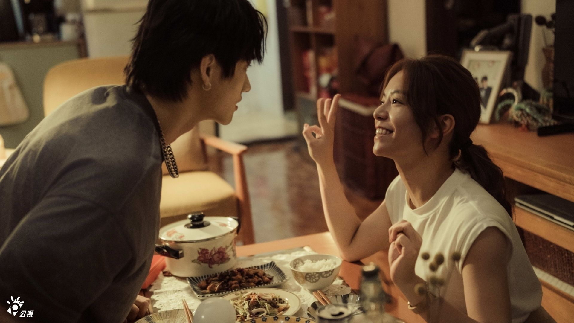 宋芸樺讚與范少勳合作默契十足。(圖/公共電視、台灣大哥大MyVideo提供)