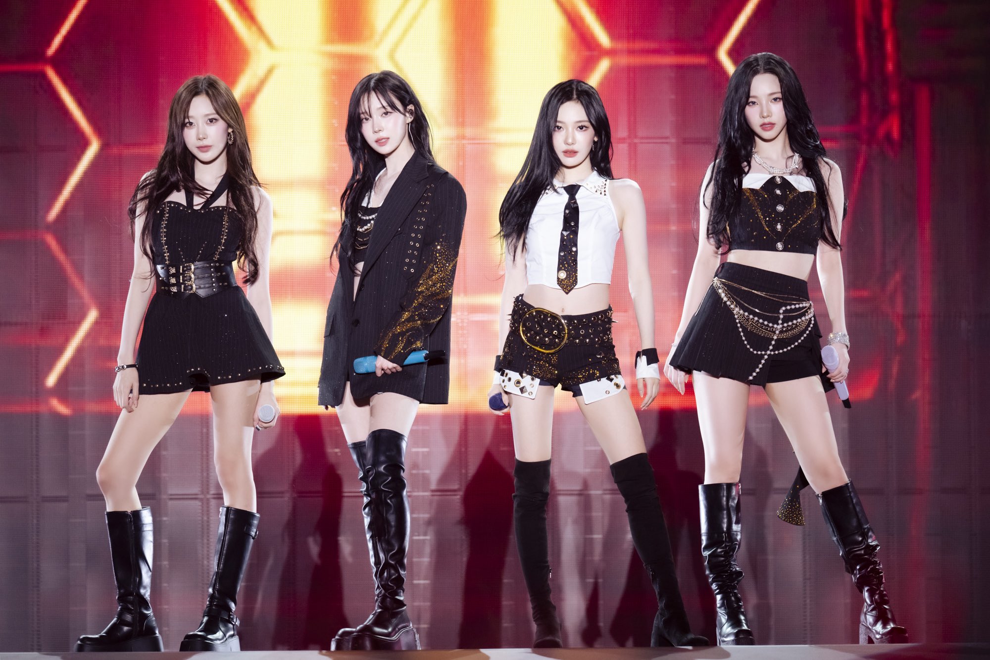 香港大埔宏福苑大火,aespa捐款韓幣9千萬幫助受災戶。(圖/翻攝自MAMA X)