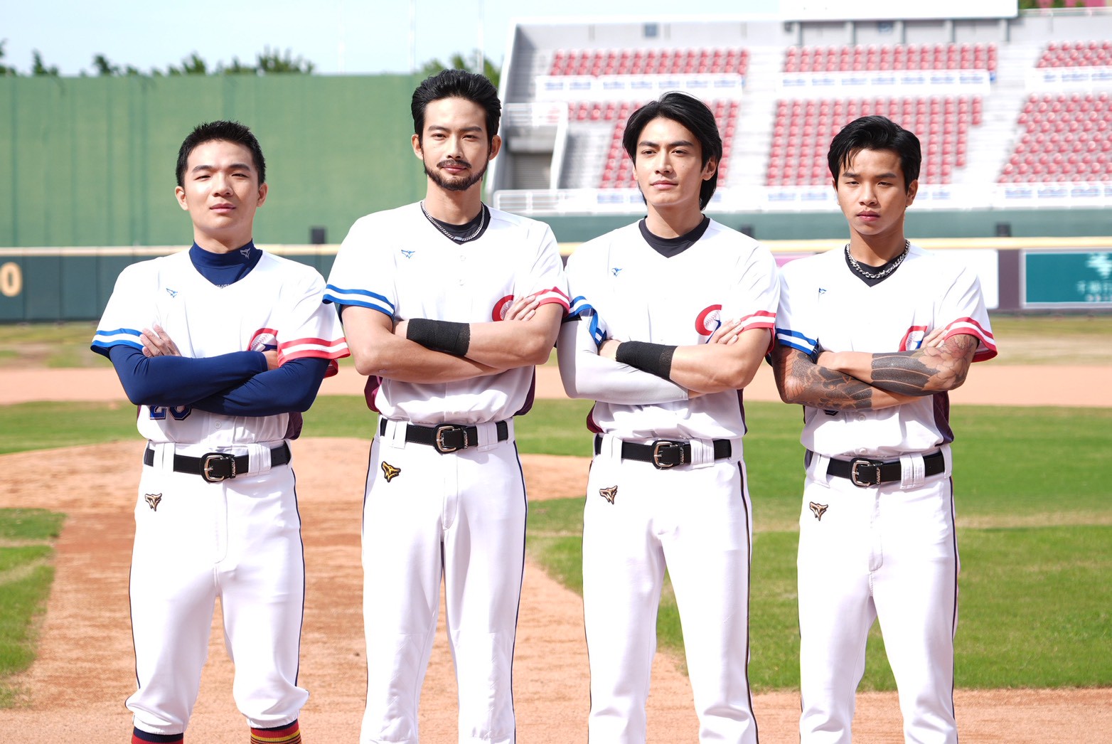 胡智強（左起）、張庭瑚、宋柏緯、陳泰河加入《絕勝》演出。（圖／許方正攝）