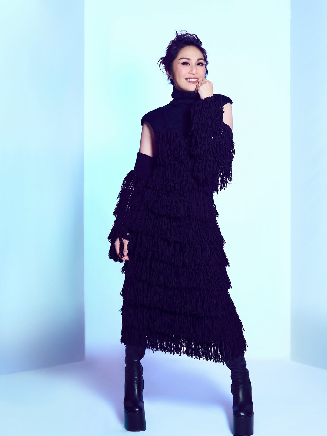 楊千嬅利用表演營收當作捐款協助災民。（圖／翻攝楊千嬅IG）