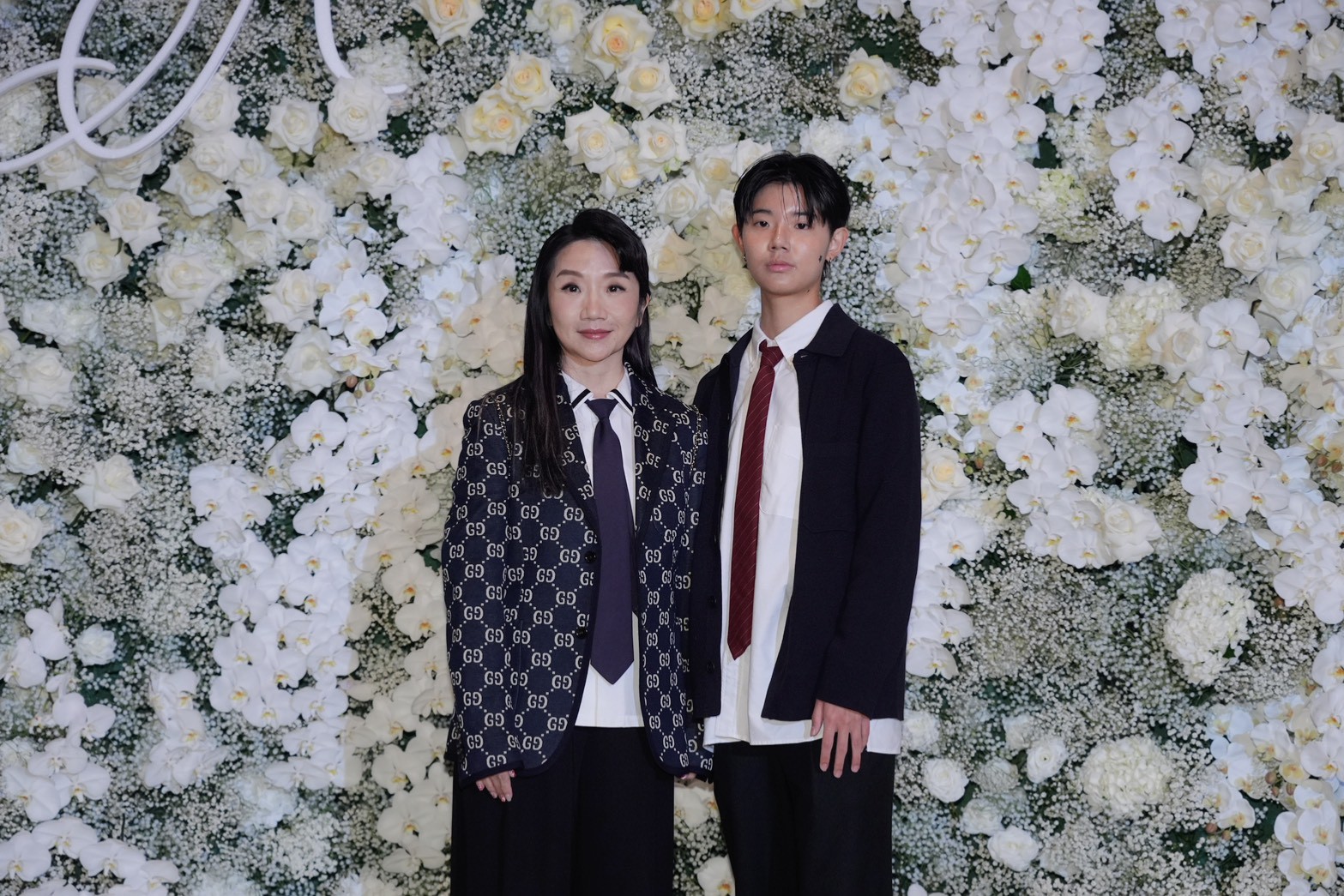 陶晶瑩帶著女兒荳荳出席邱澤、許瑋甯婚禮。（圖／記者陳明中攝影）