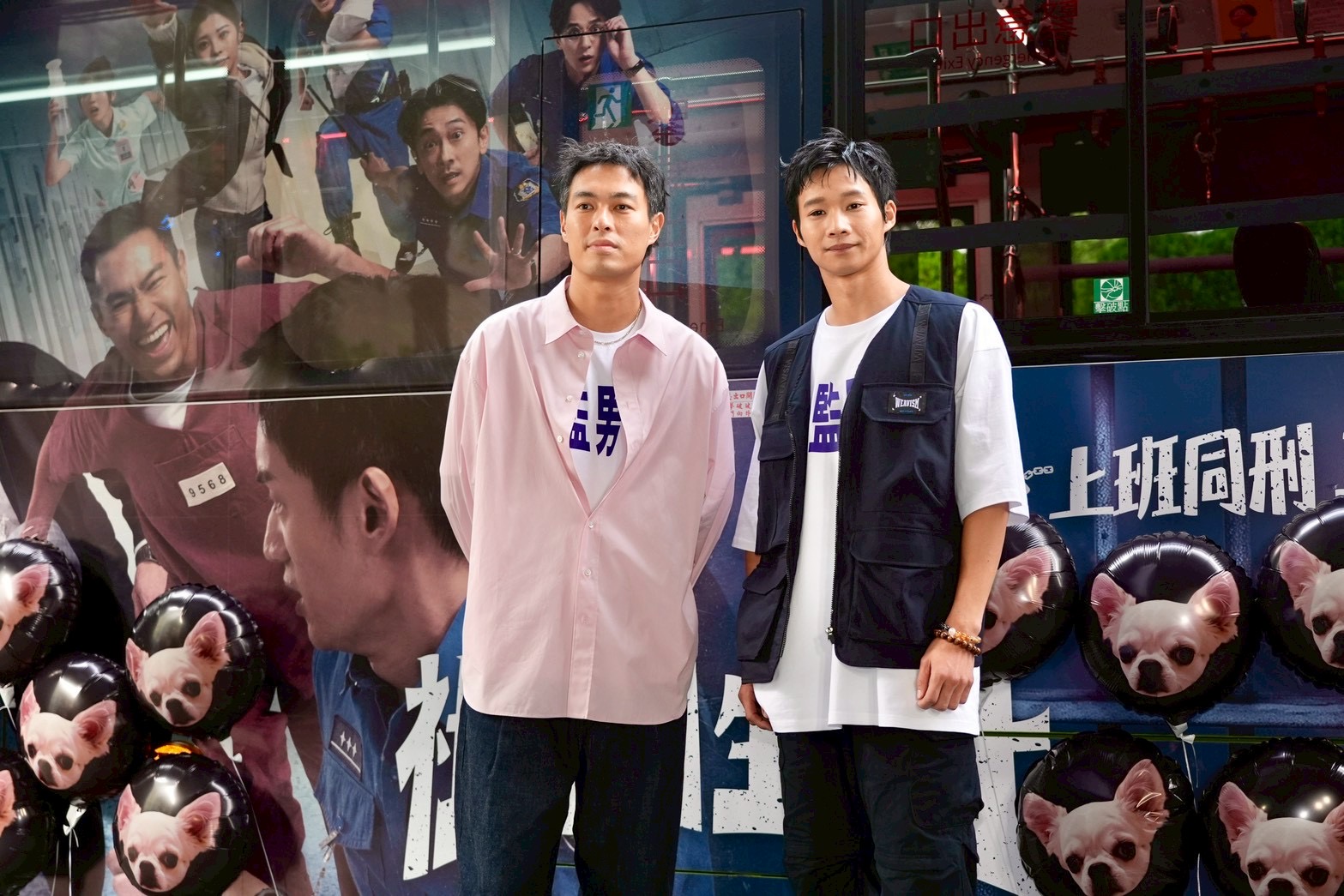 楊祐寧、黃冠智出席記者會。（圖／記者陳明中攝）